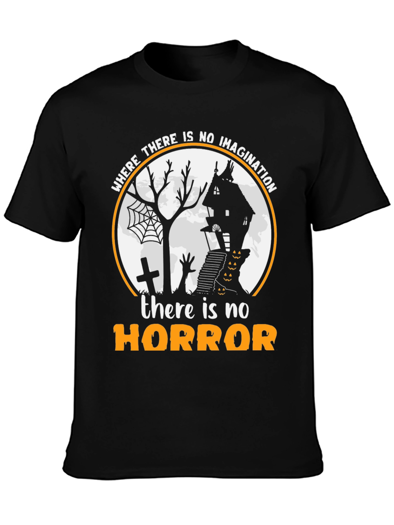 Halloween Horror T-Shirt: Imagination Needed!