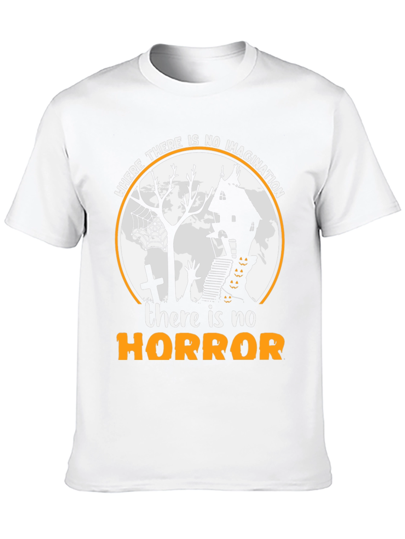 Halloween Horror T-Shirt: Imagination Needed!