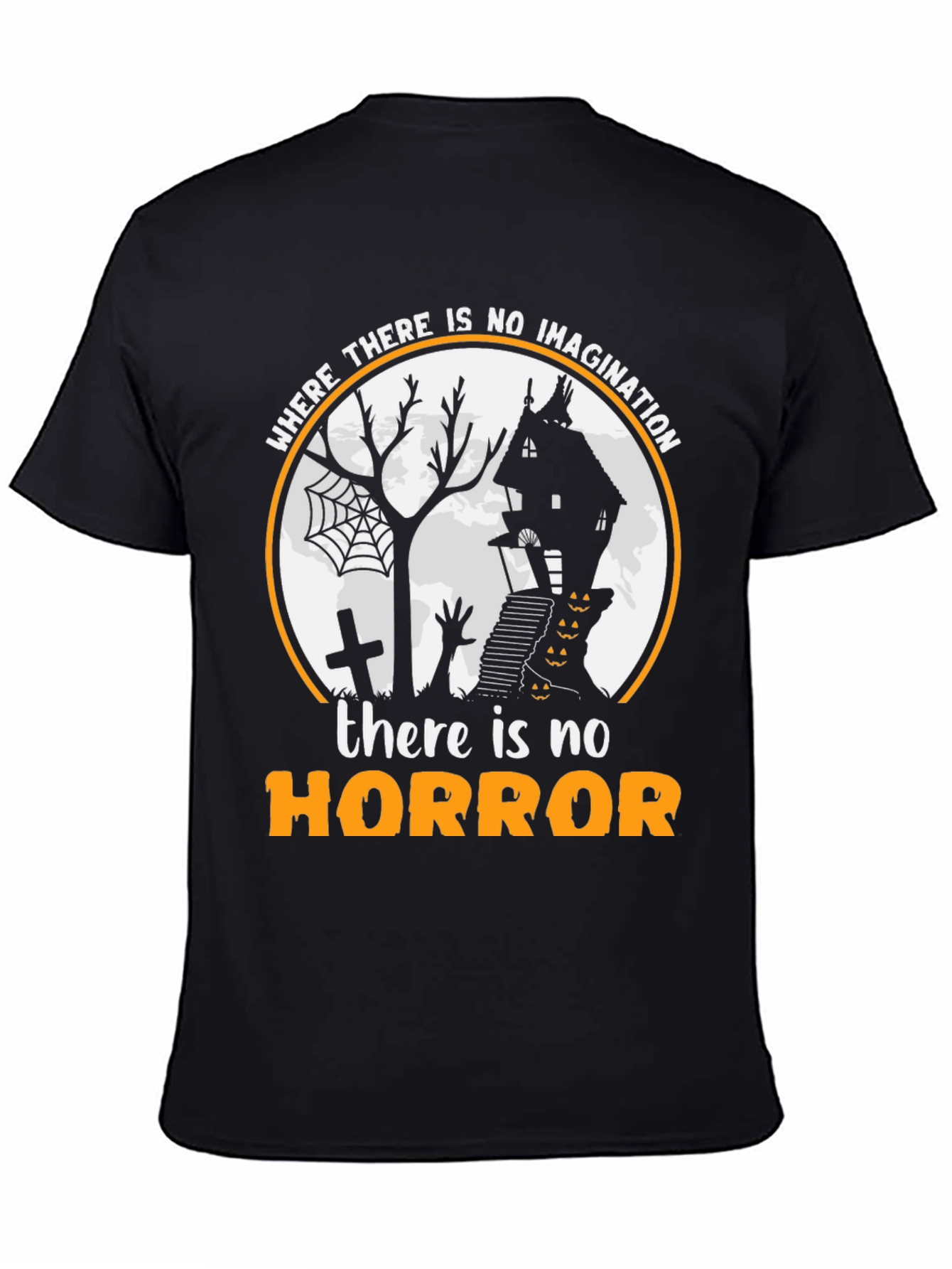 Halloween Horror T-Shirt: Imagination Needed!