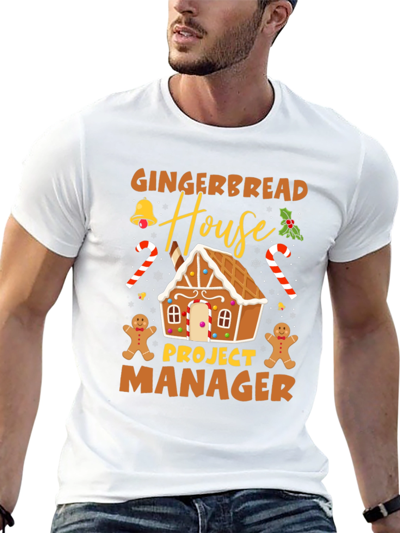 Gingerbread House Project Manager T-Shirt