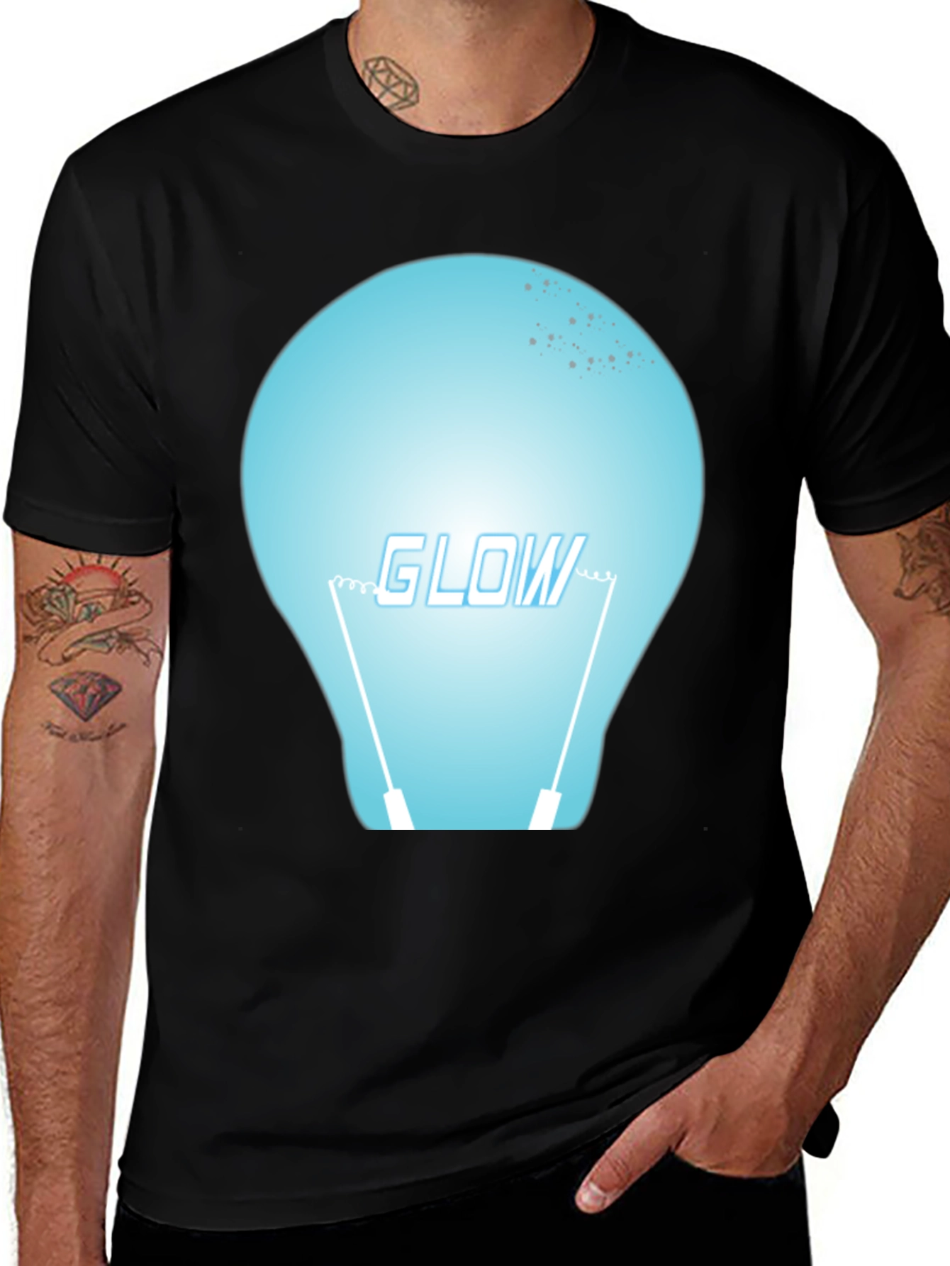 Glow in the Dark Bulb T-Shirt