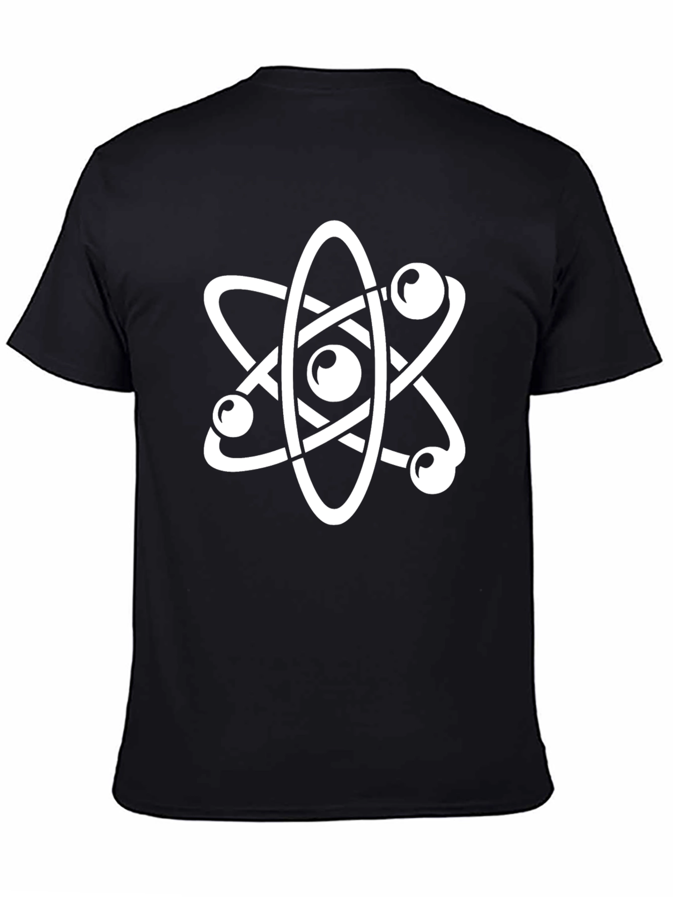 Science Atom T-Shirt - Black