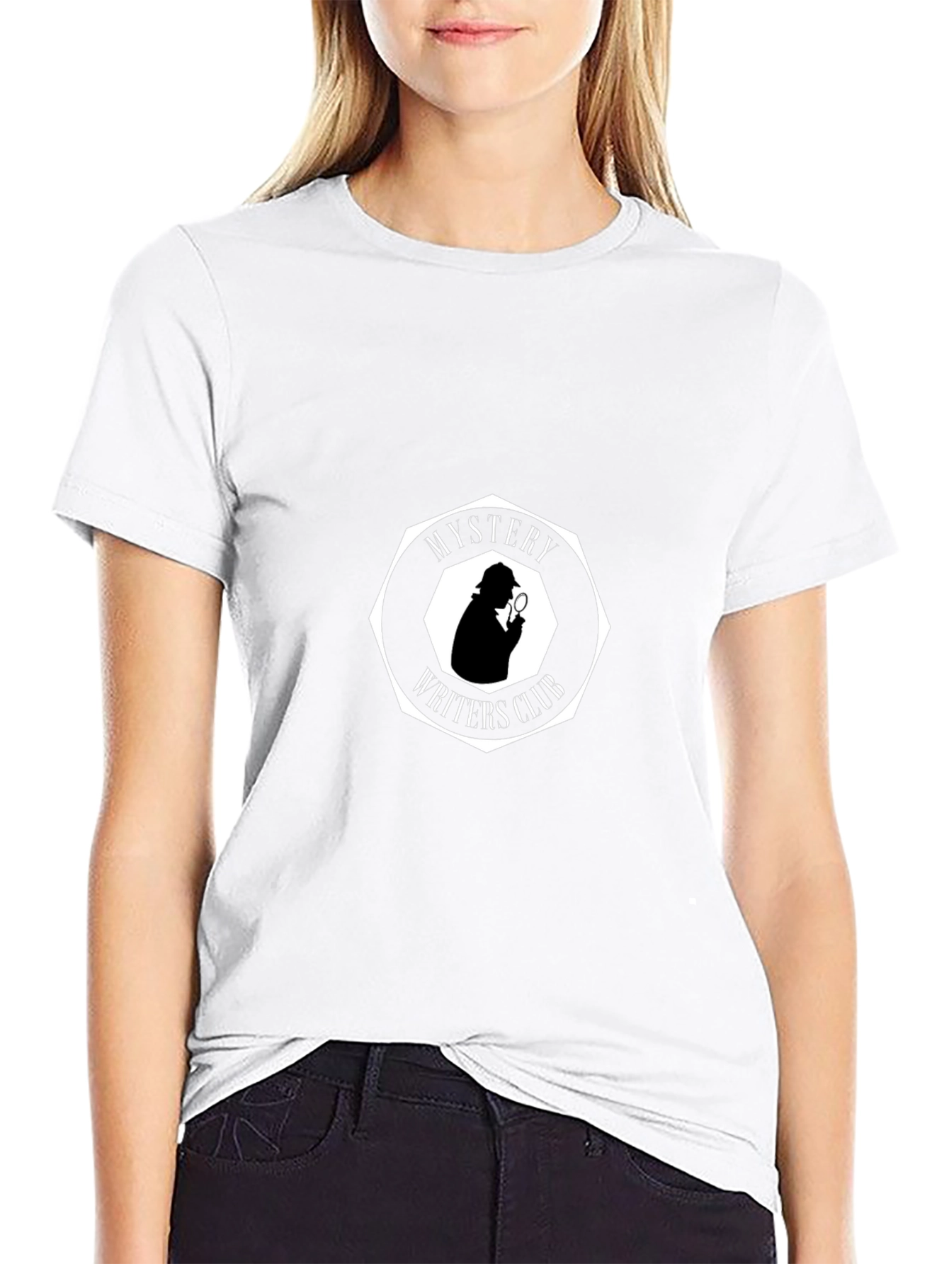 Mystery Writers Club Graphic Tee - Sleuth Style