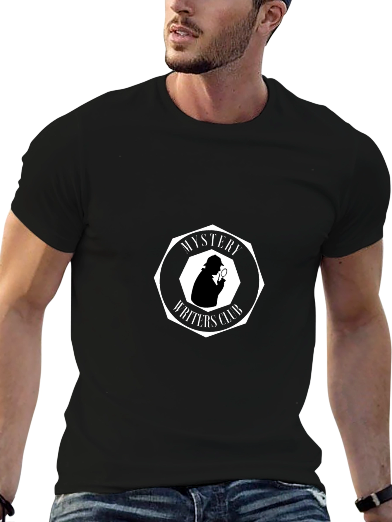 Mystery Writers Club Graphic Tee - Sleuth Style