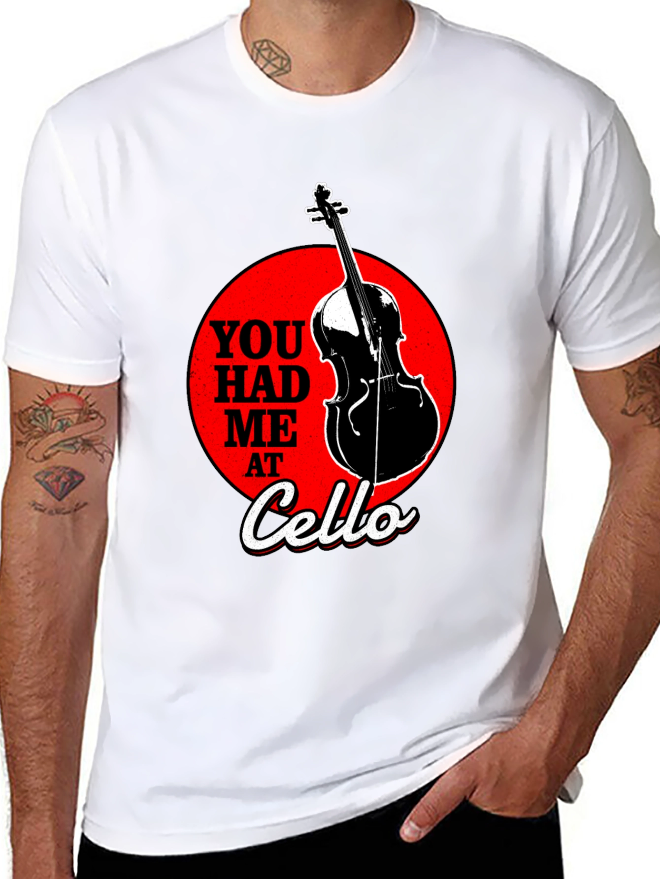 Cello Graphic T-Shirt - You Had Me at Cello
