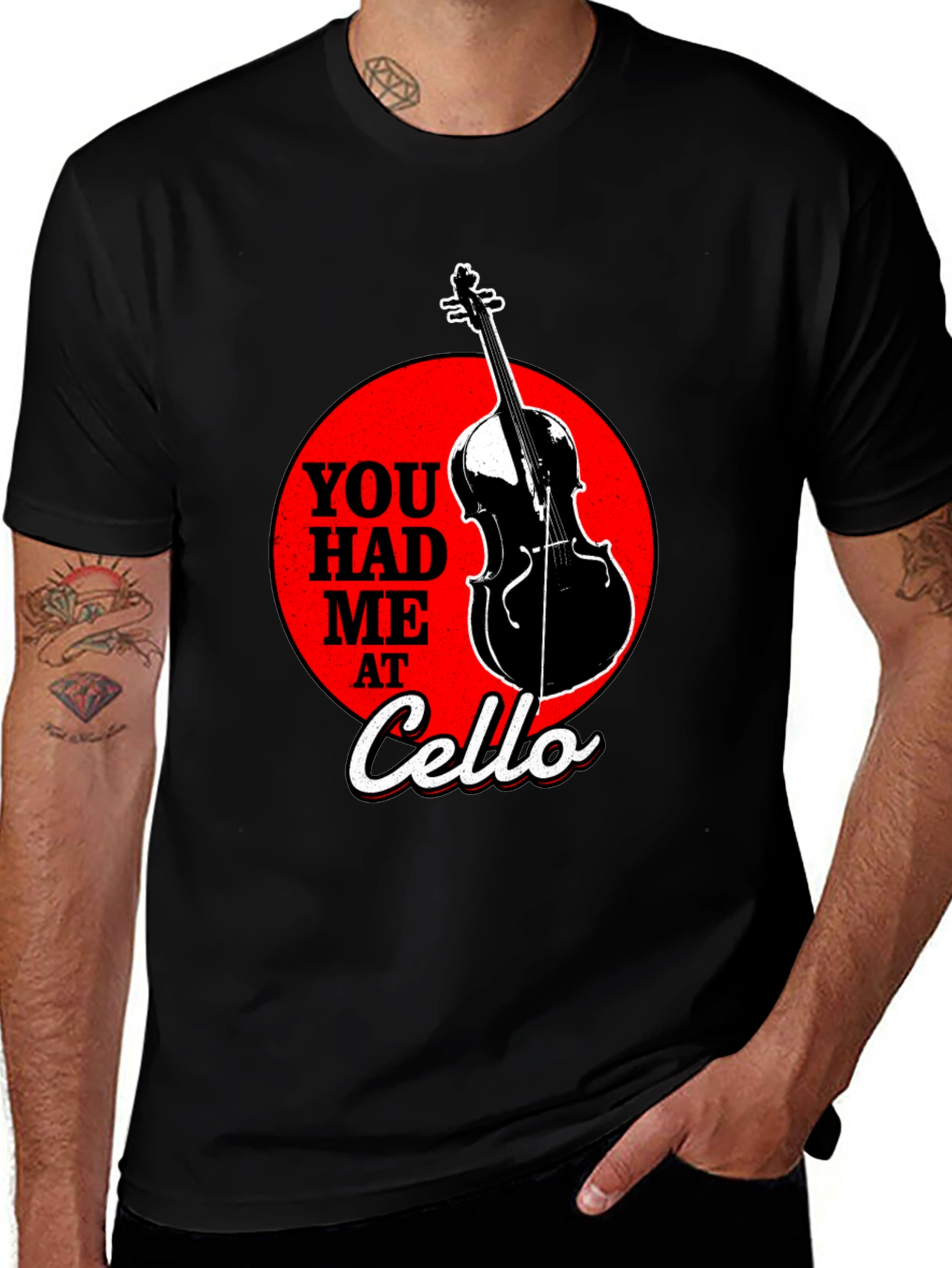 Cello Graphic T-Shirt - You Had Me at Cello