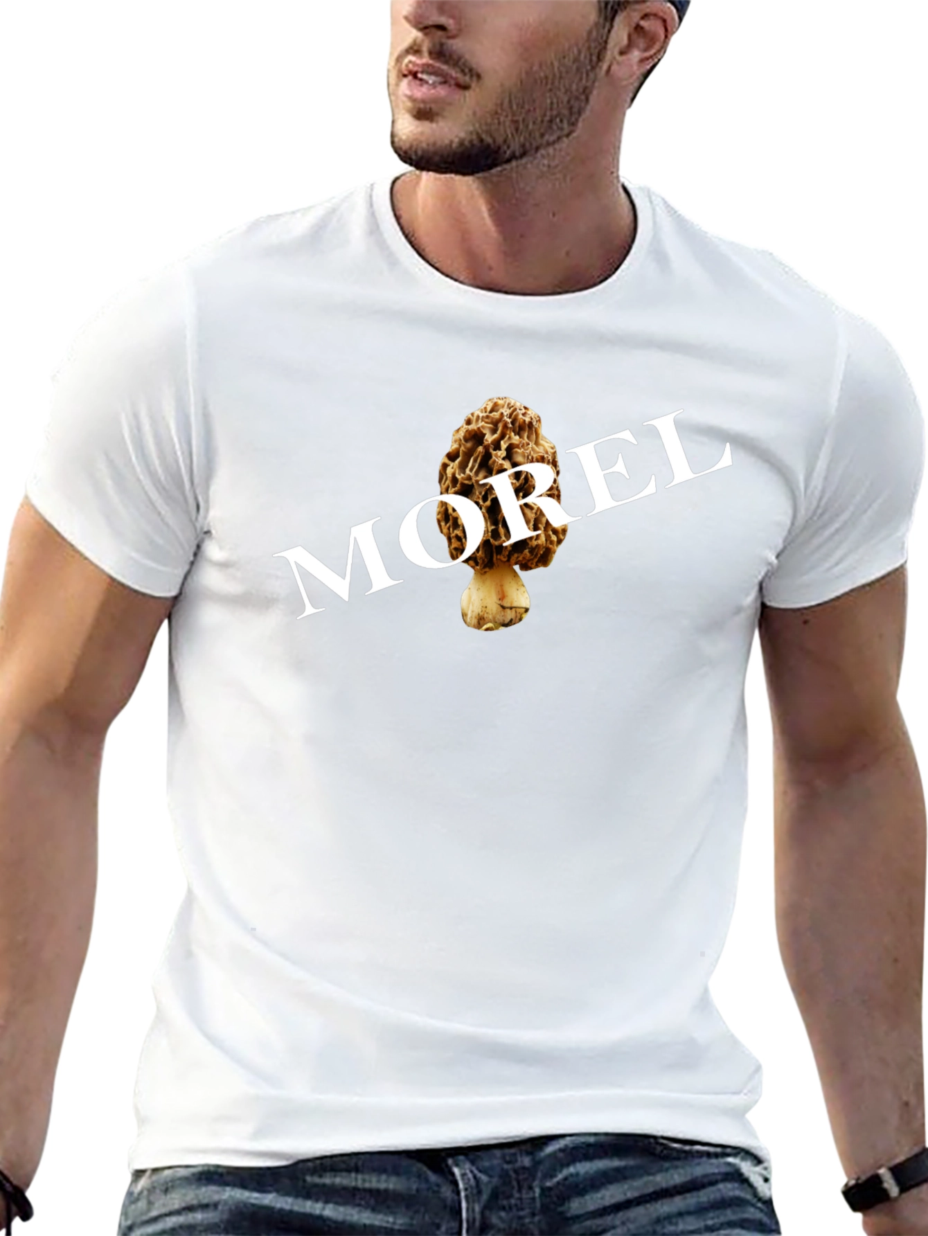 Morel Mushroom Graphic T-Shirt