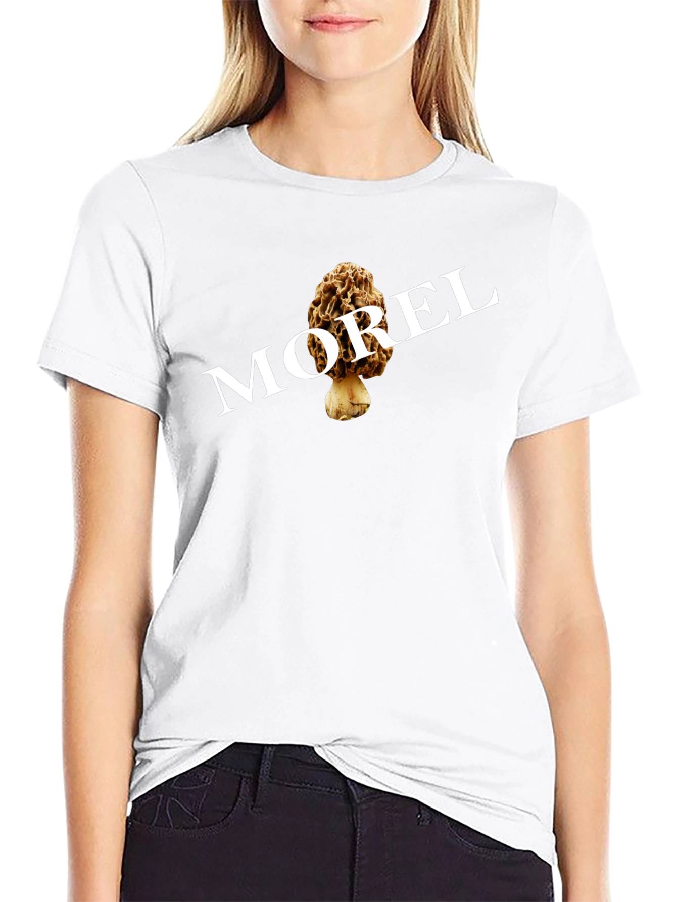 Morel Mushroom Graphic T-Shirt
