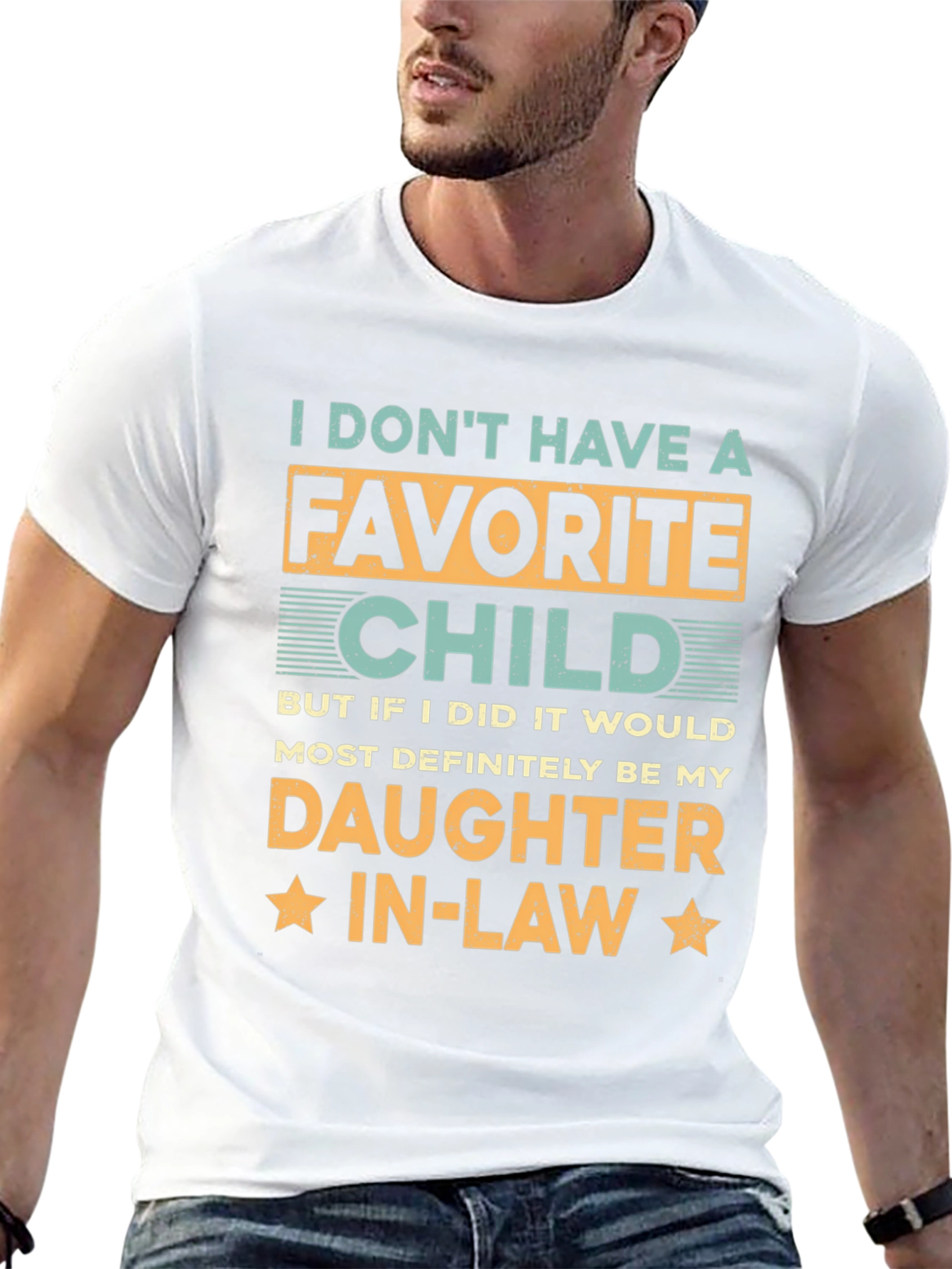 Daughter-in-Law Favorite Child Graphic T-Shirt