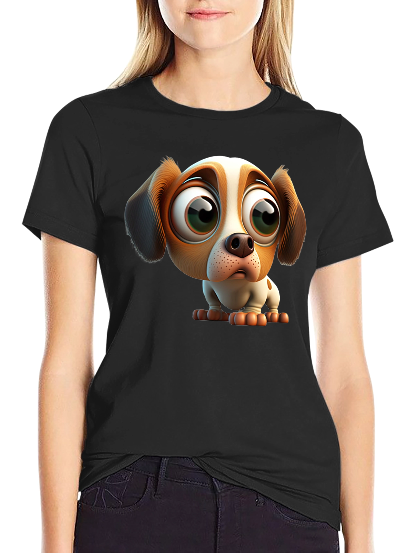 Cute Cartoon Puppy Dog T-Shirt