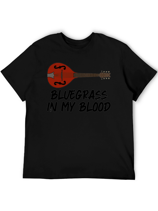 Bluegrass in My Blood T-Shirt - Music Lover Tee