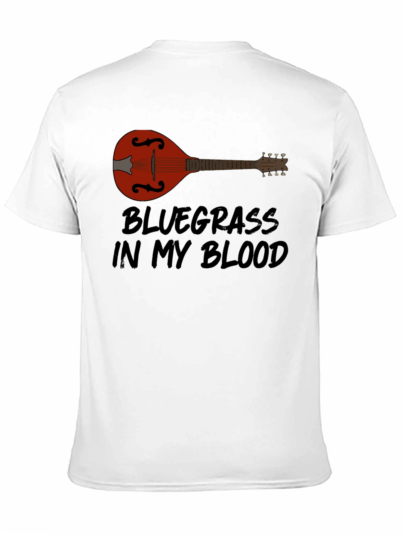 Bluegrass in My Blood T-Shirt - Music Lover Tee