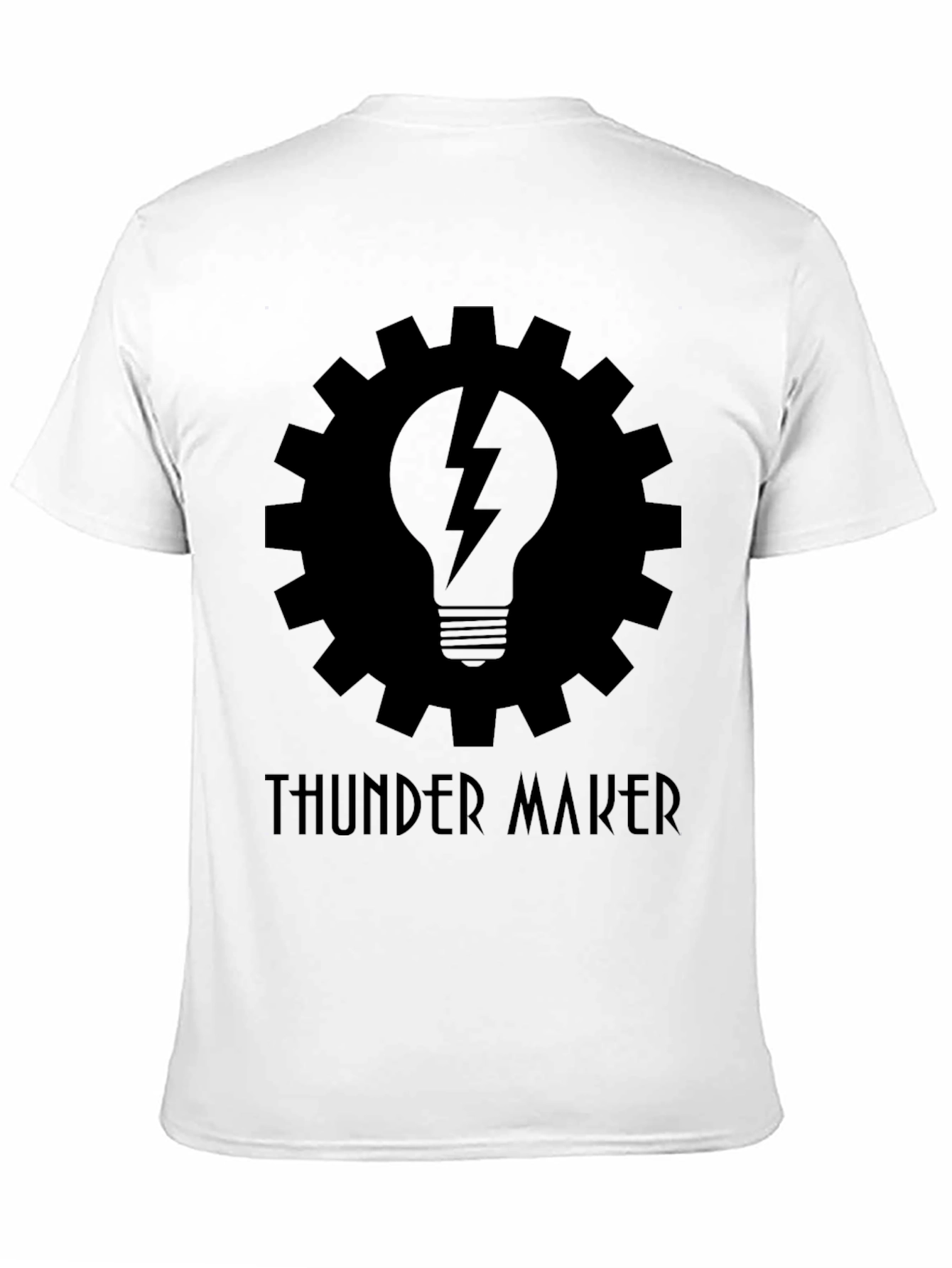 Thunder Maker Graphic T-Shirt - Black