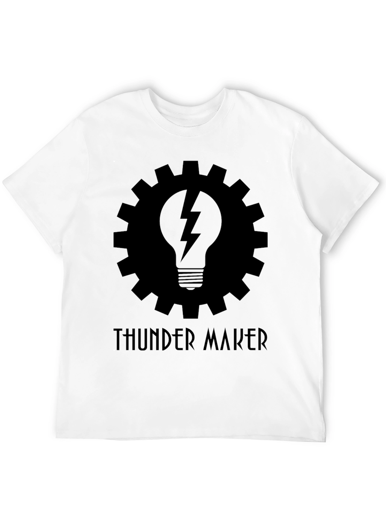 Thunder Maker Graphic T-Shirt - Black