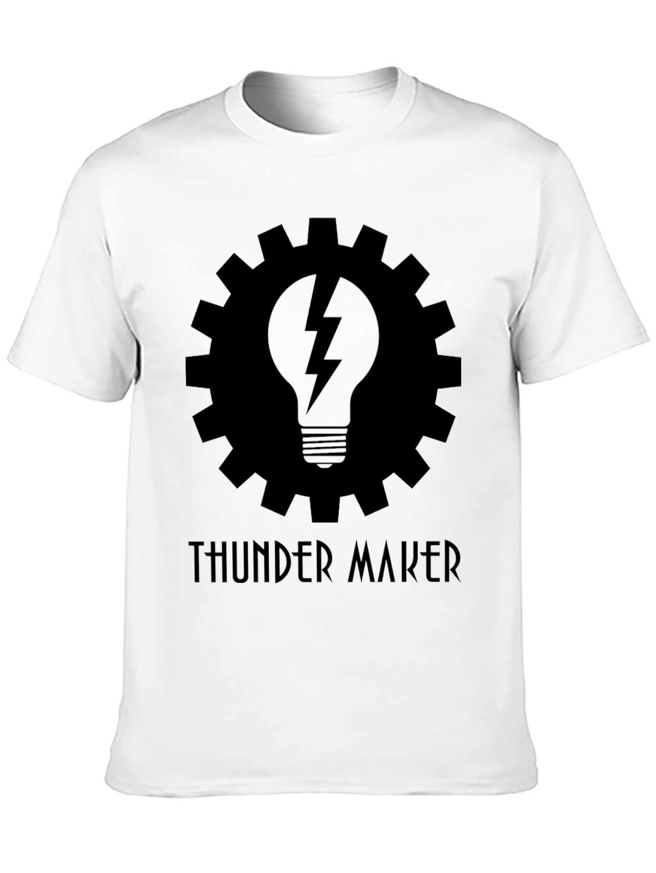 Thunder Maker Graphic T-Shirt - Black