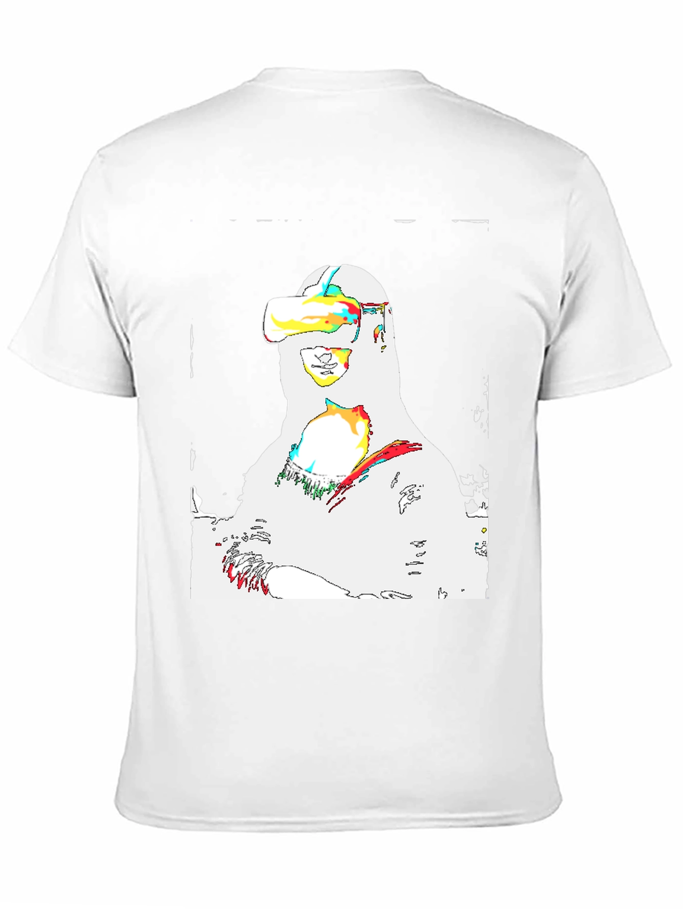 VR Mona Lisa Graphic Tee - Black