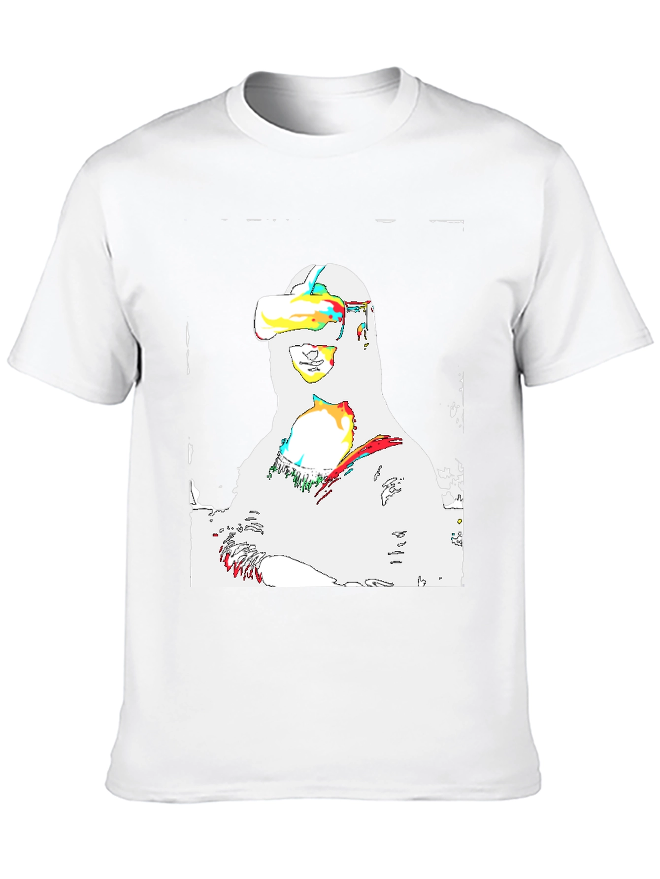 VR Mona Lisa Graphic Tee - Black