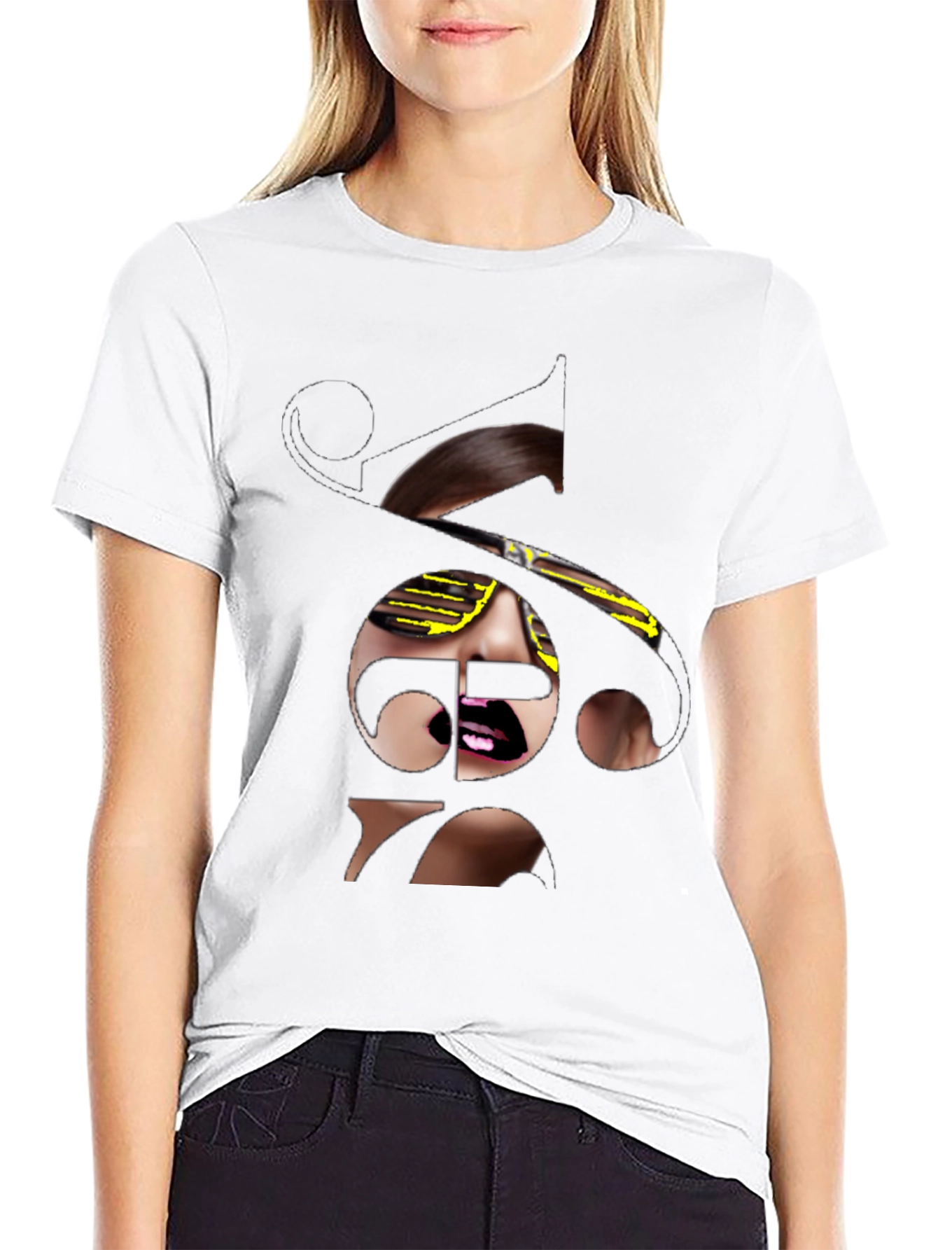 Unique Graphic T-Shirt - Stylish Black Tee