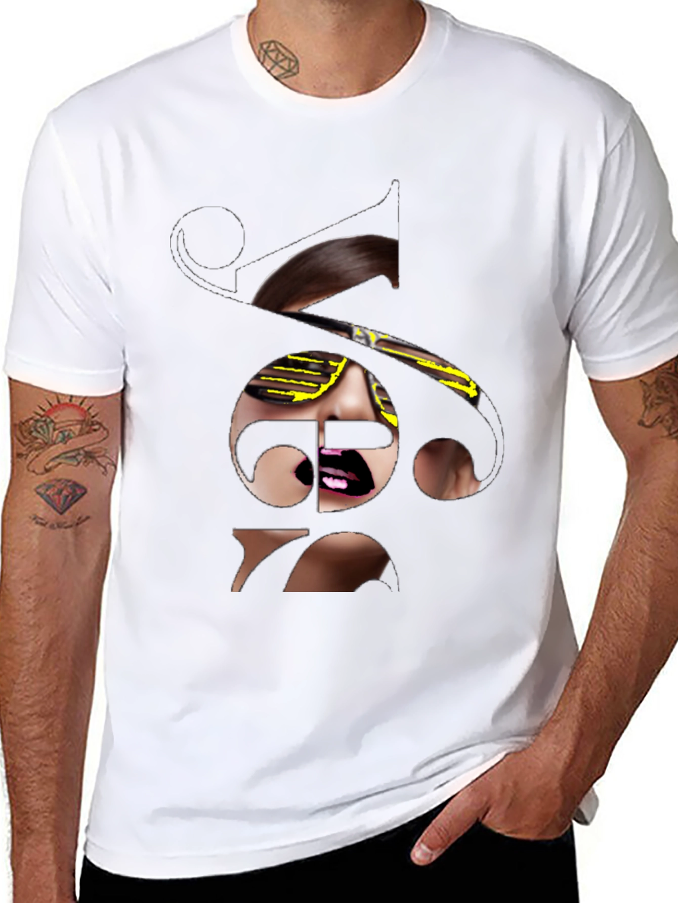 Unique Graphic T-Shirt - Stylish Black Tee