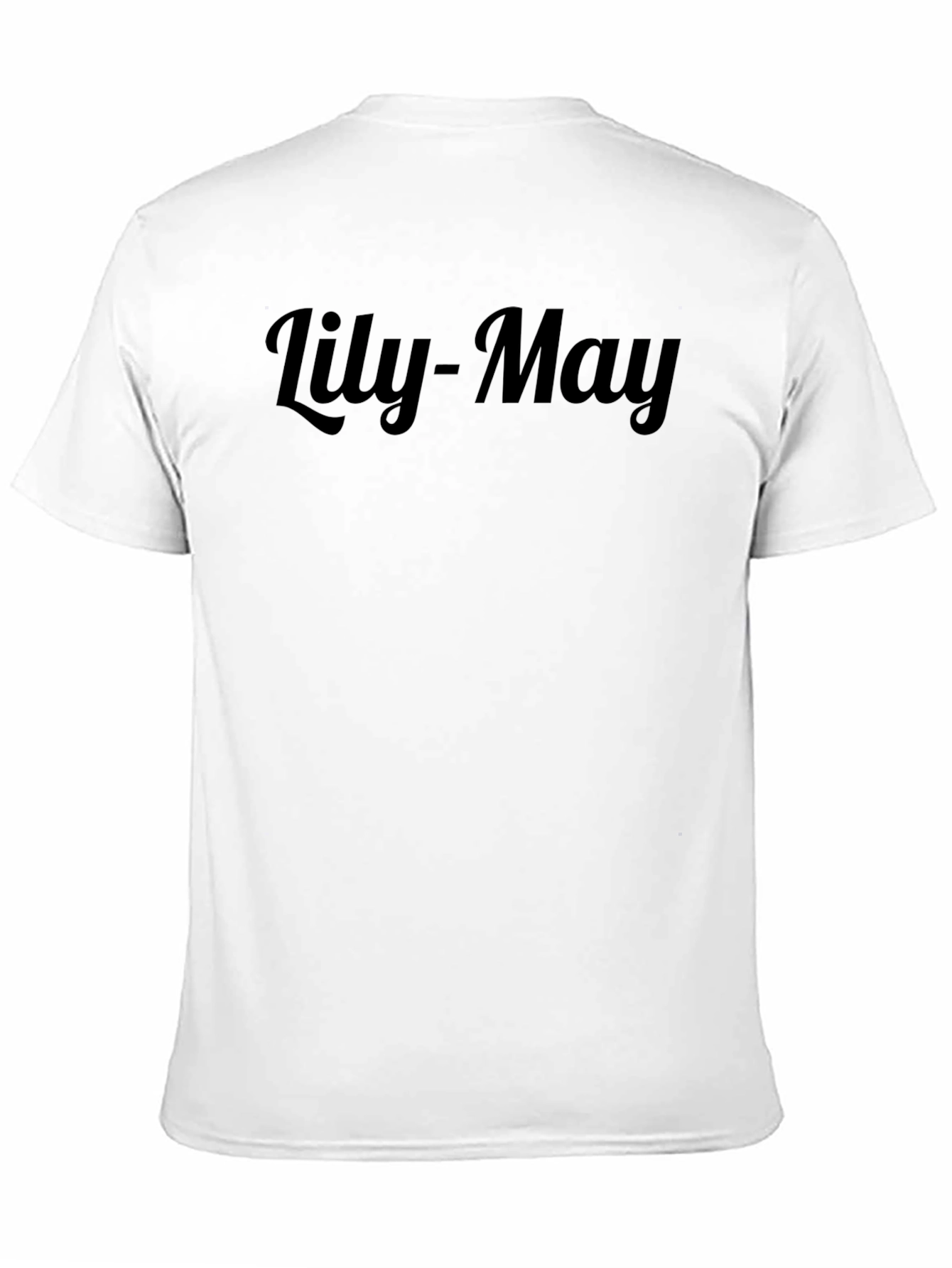 Lily-May Black Graphic Tee - Stylish Comfort