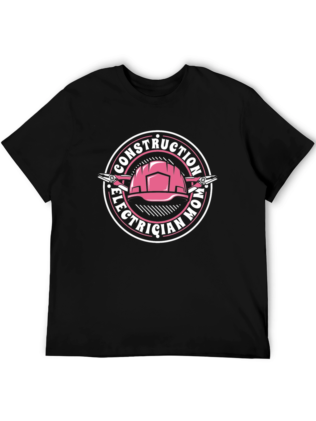 Construction Electrician Mom Graphic Tee