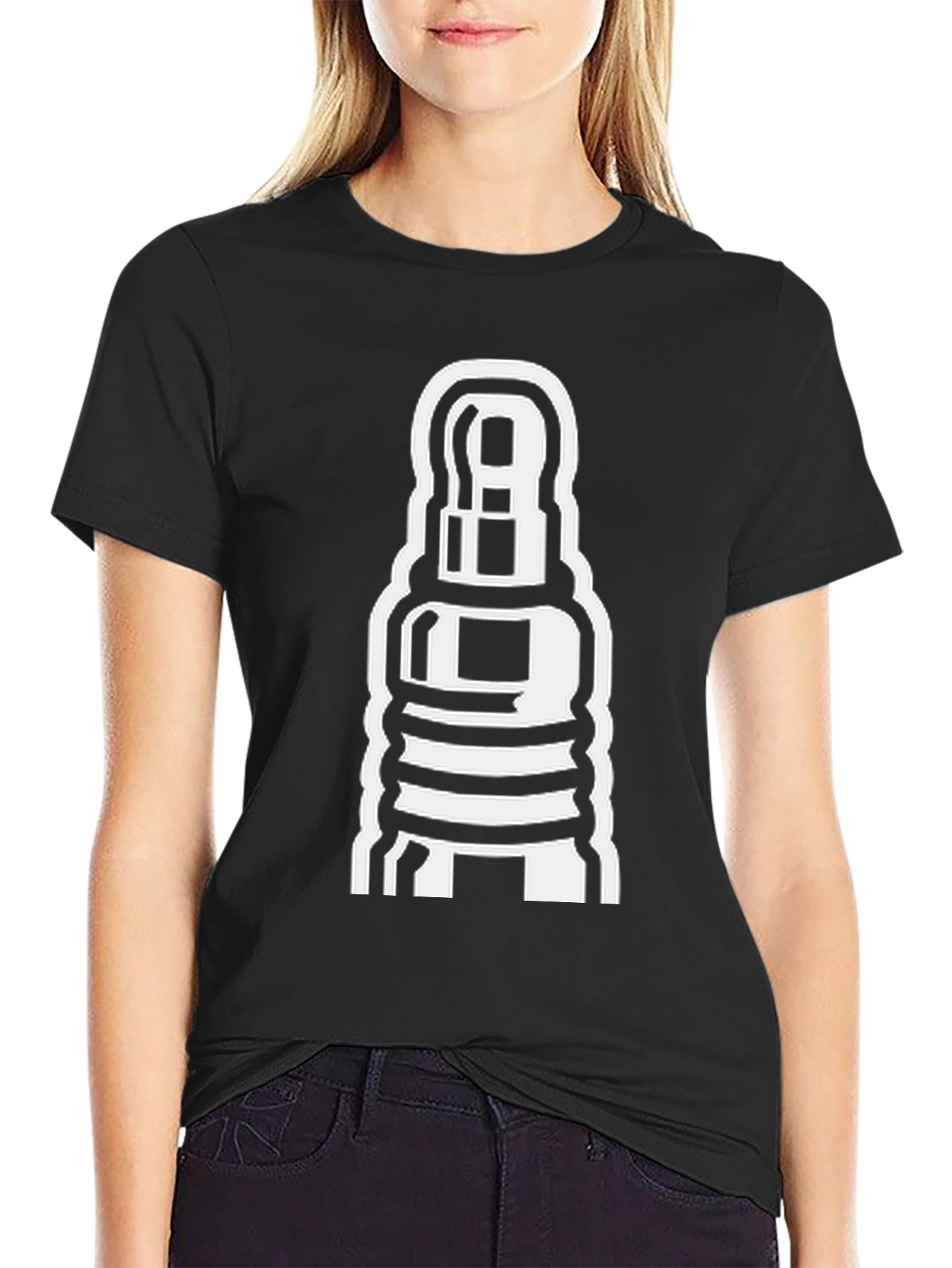 Cool White Graphic Tee - Novelty T-Shirt