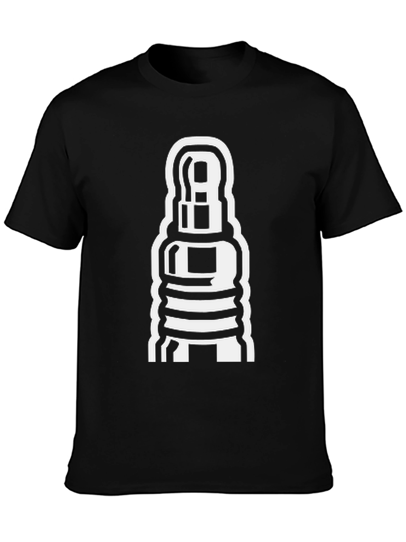 Cool White Graphic Tee - Novelty T-Shirt