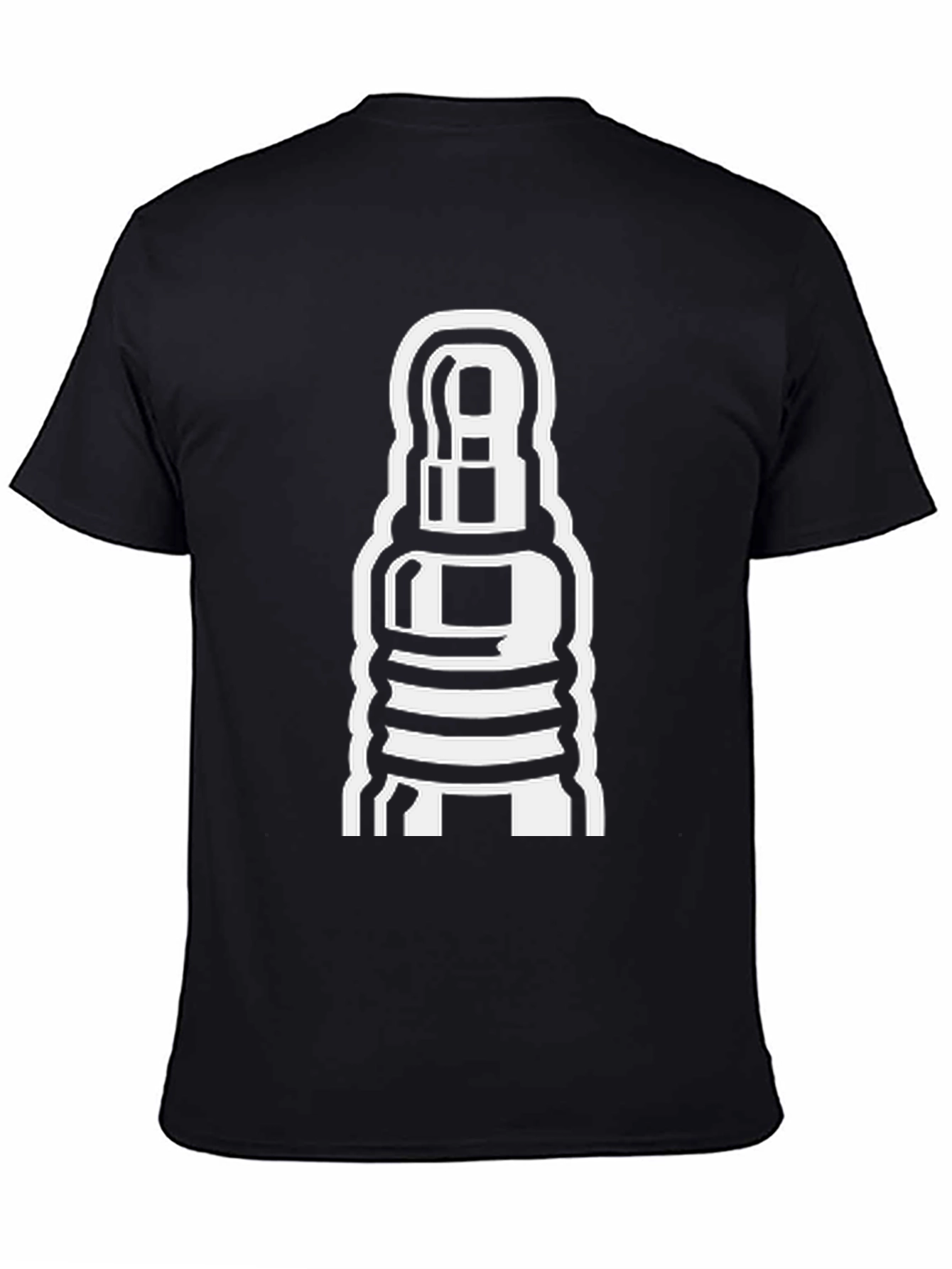 Cool White Graphic Tee - Novelty T-Shirt