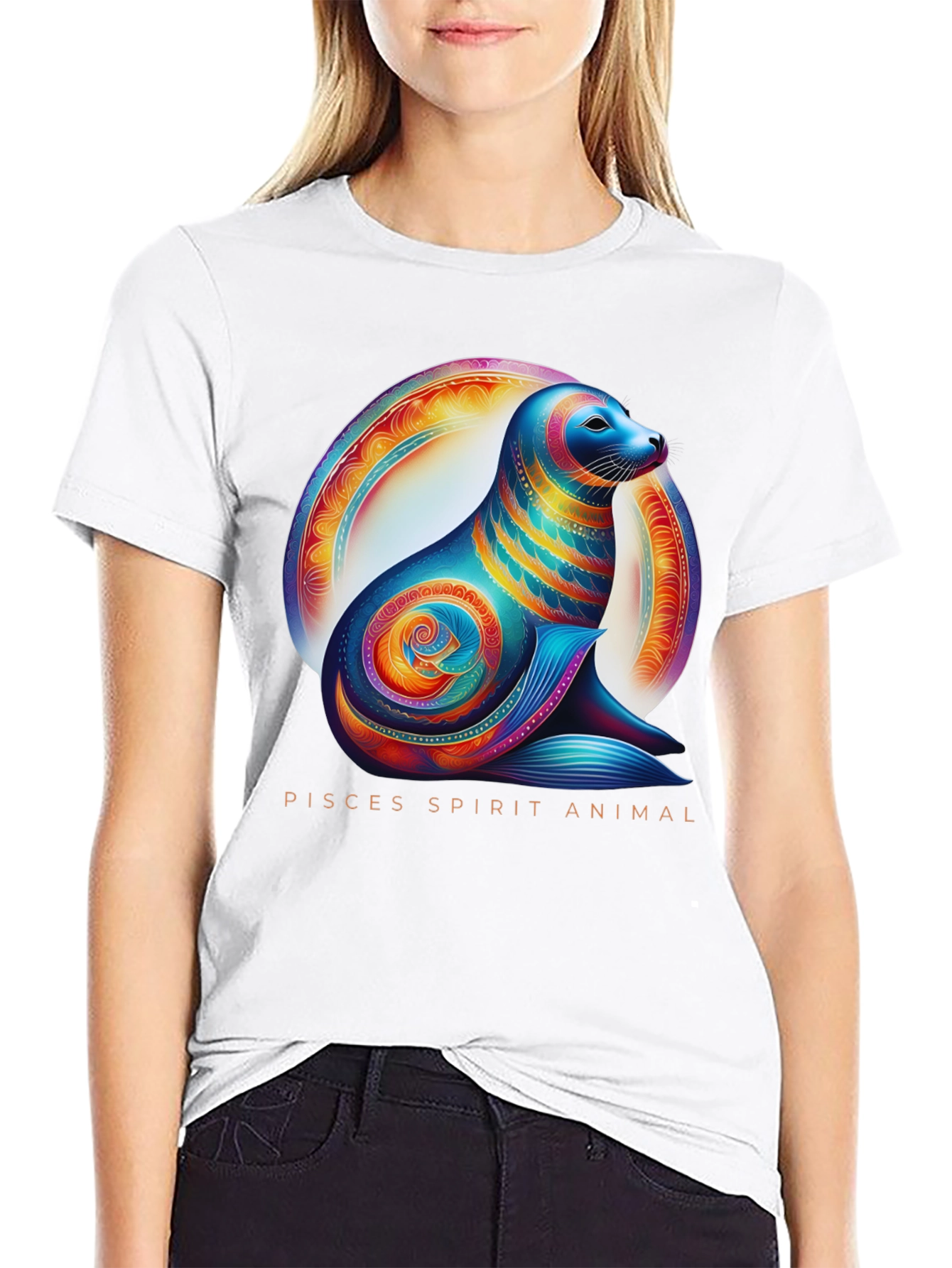 Pisces Spirit Animal Graphic Tee