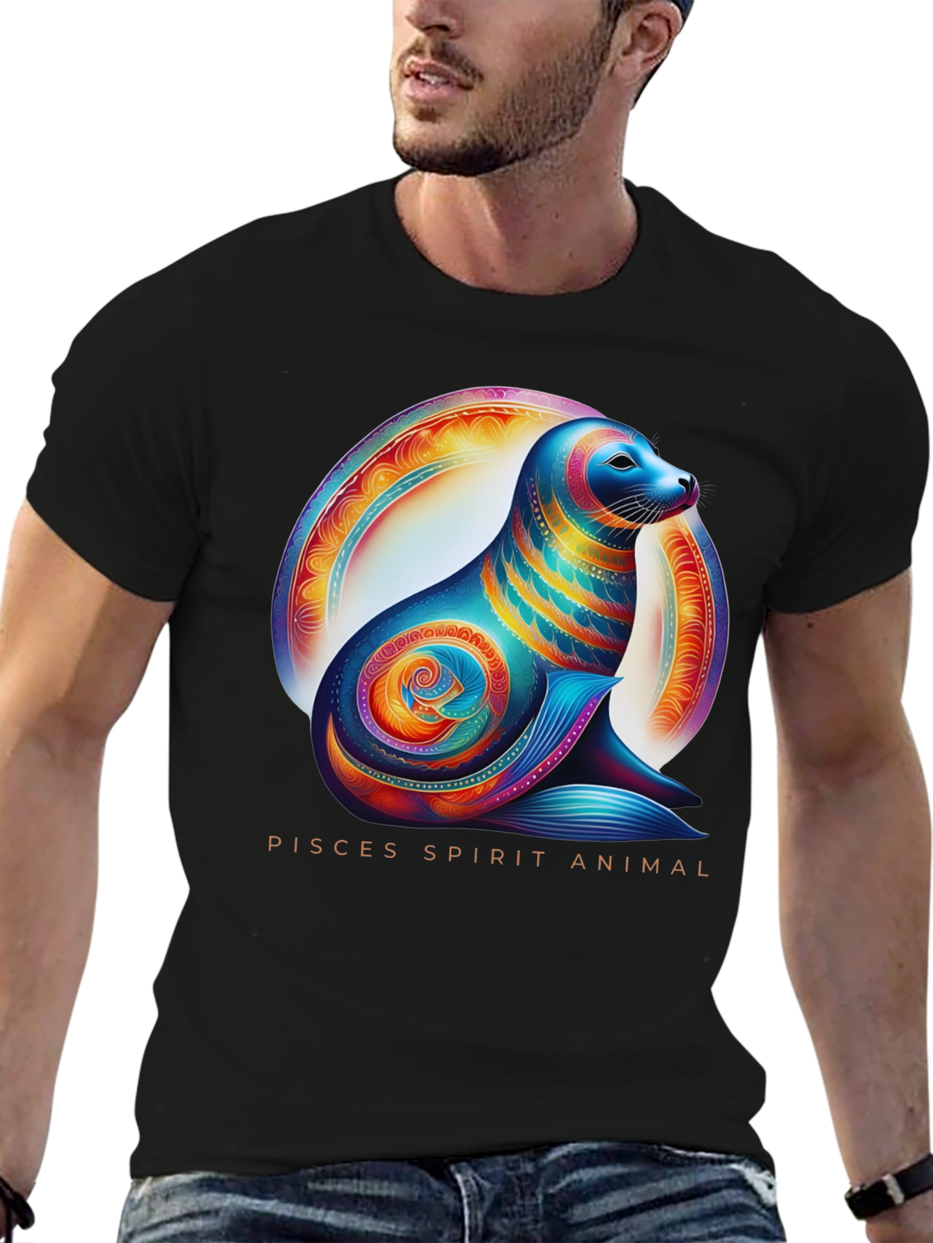 Pisces Spirit Animal Graphic Tee