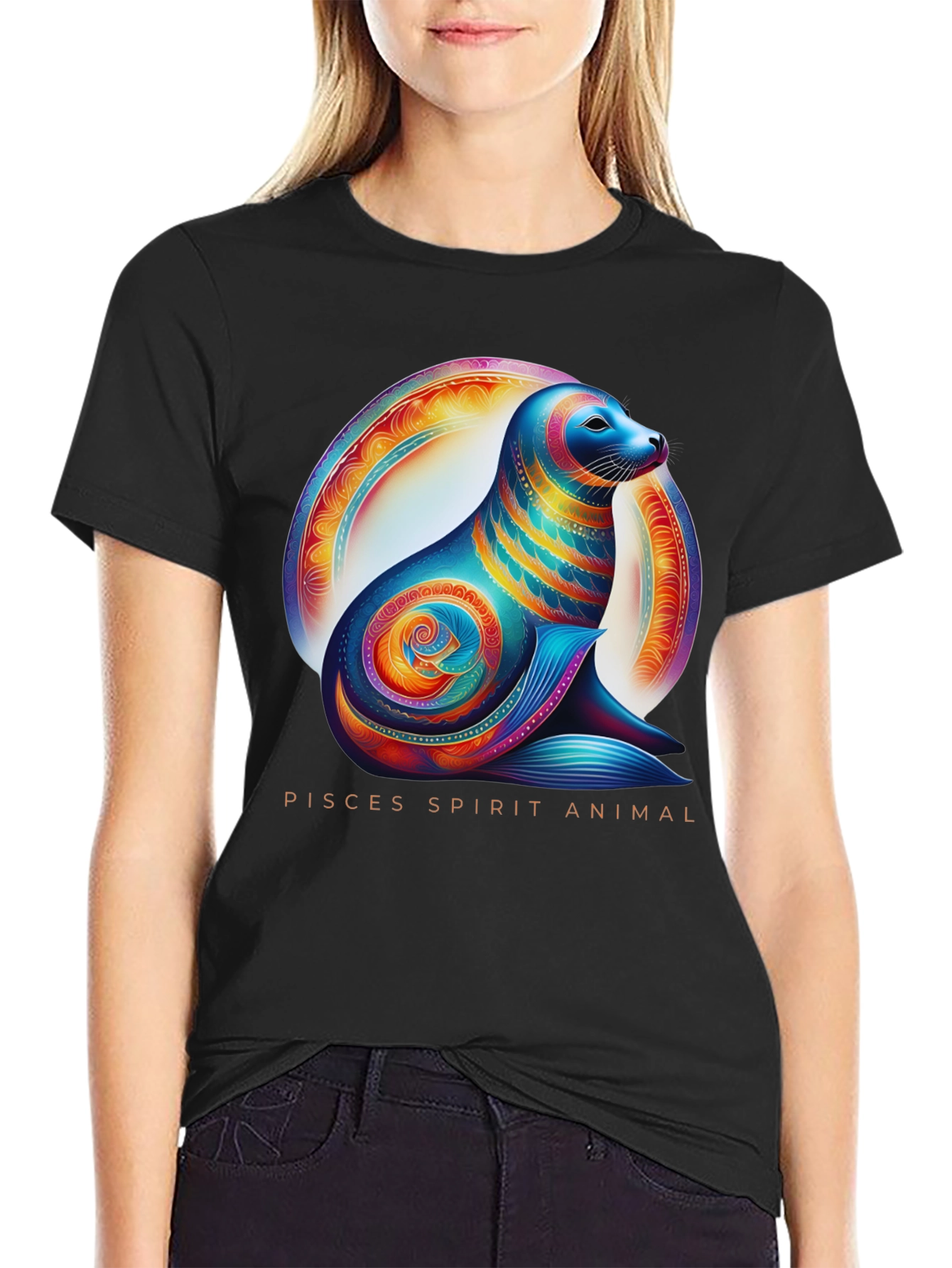 Pisces Spirit Animal Graphic Tee