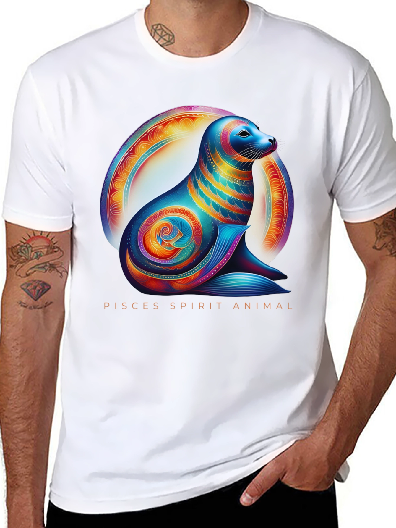 Pisces Spirit Animal Graphic Tee