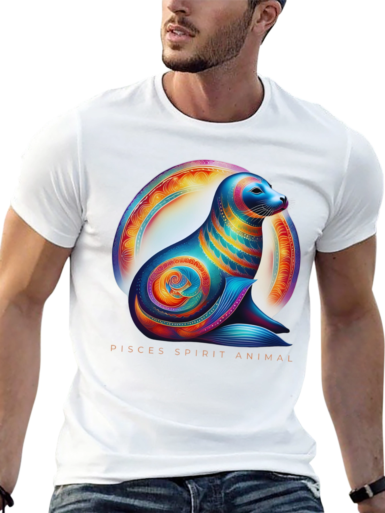 Pisces Spirit Animal Graphic Tee