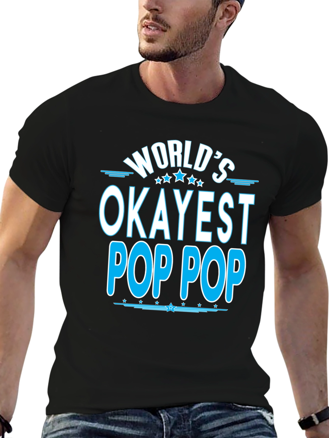 Worlds Okayest Pop Pop T-Shirt