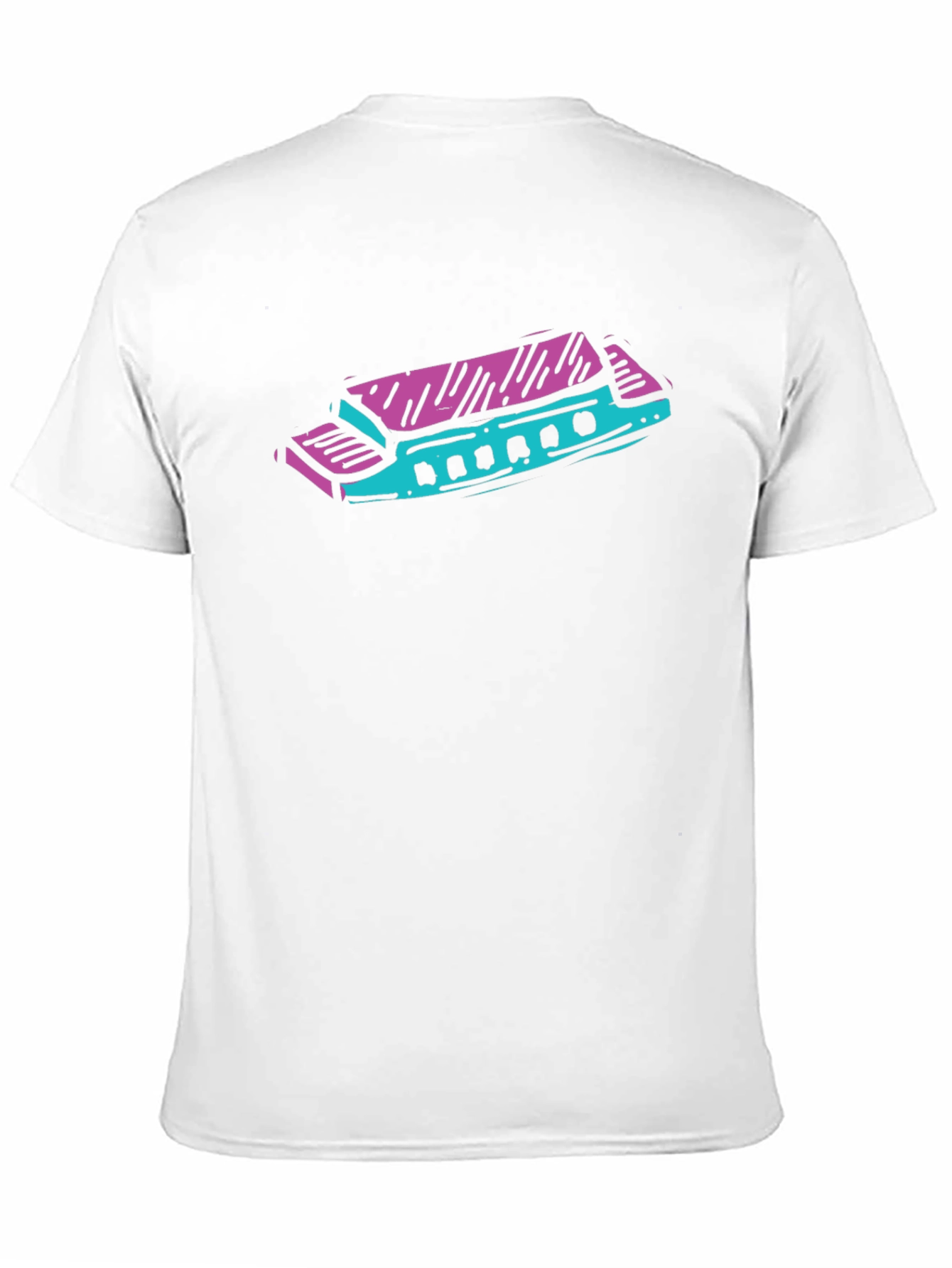 Harmonica Graphic Tee - Cool Music Lovers Shirt