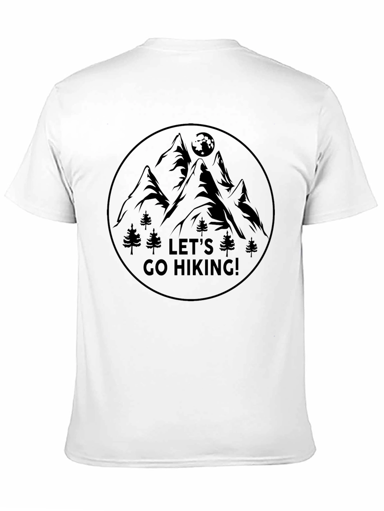 Lets Go Hiking T-Shirt - Mountain Adventure Tee