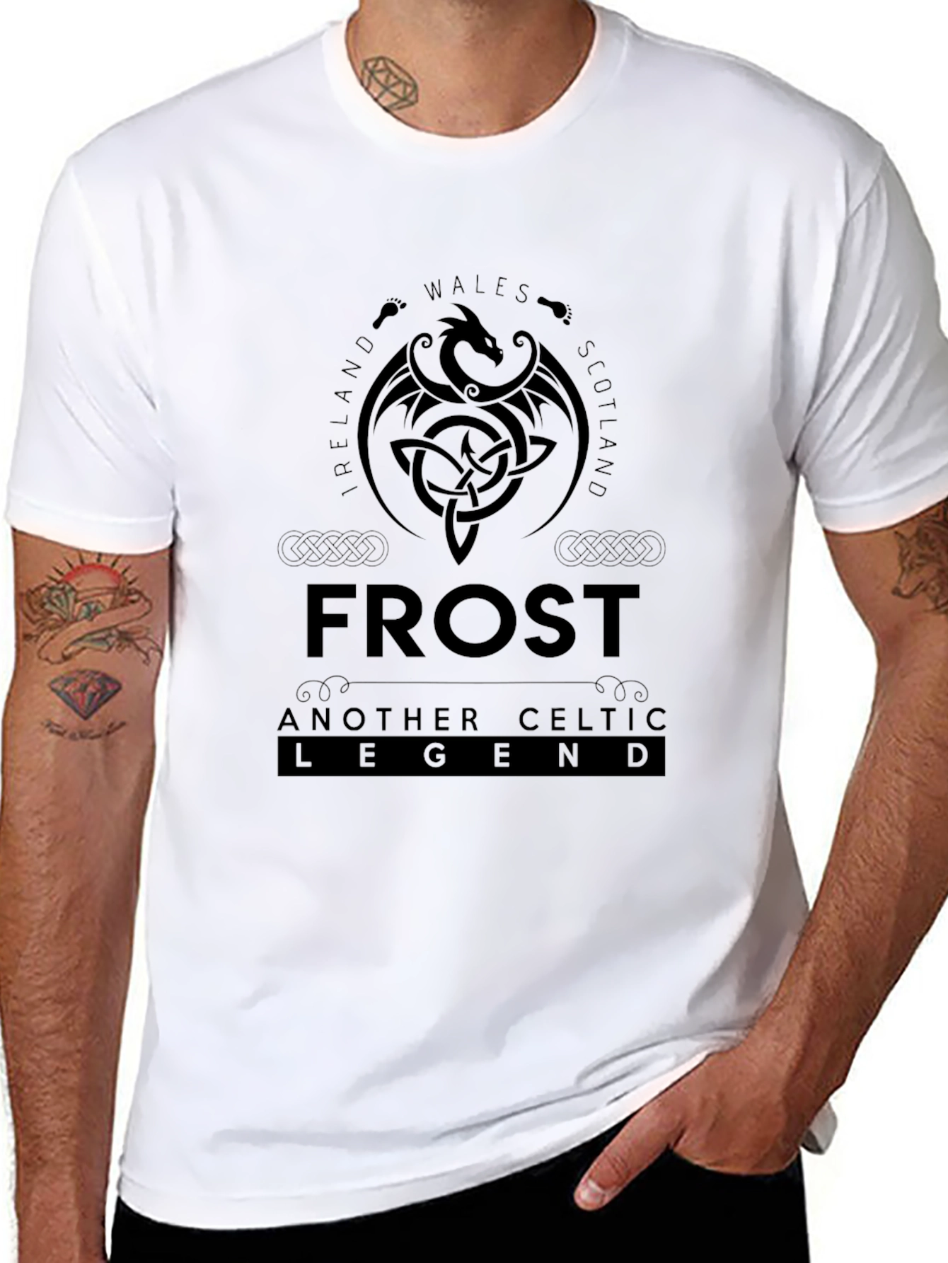 Frost Celtic Legend Black T-Shirt