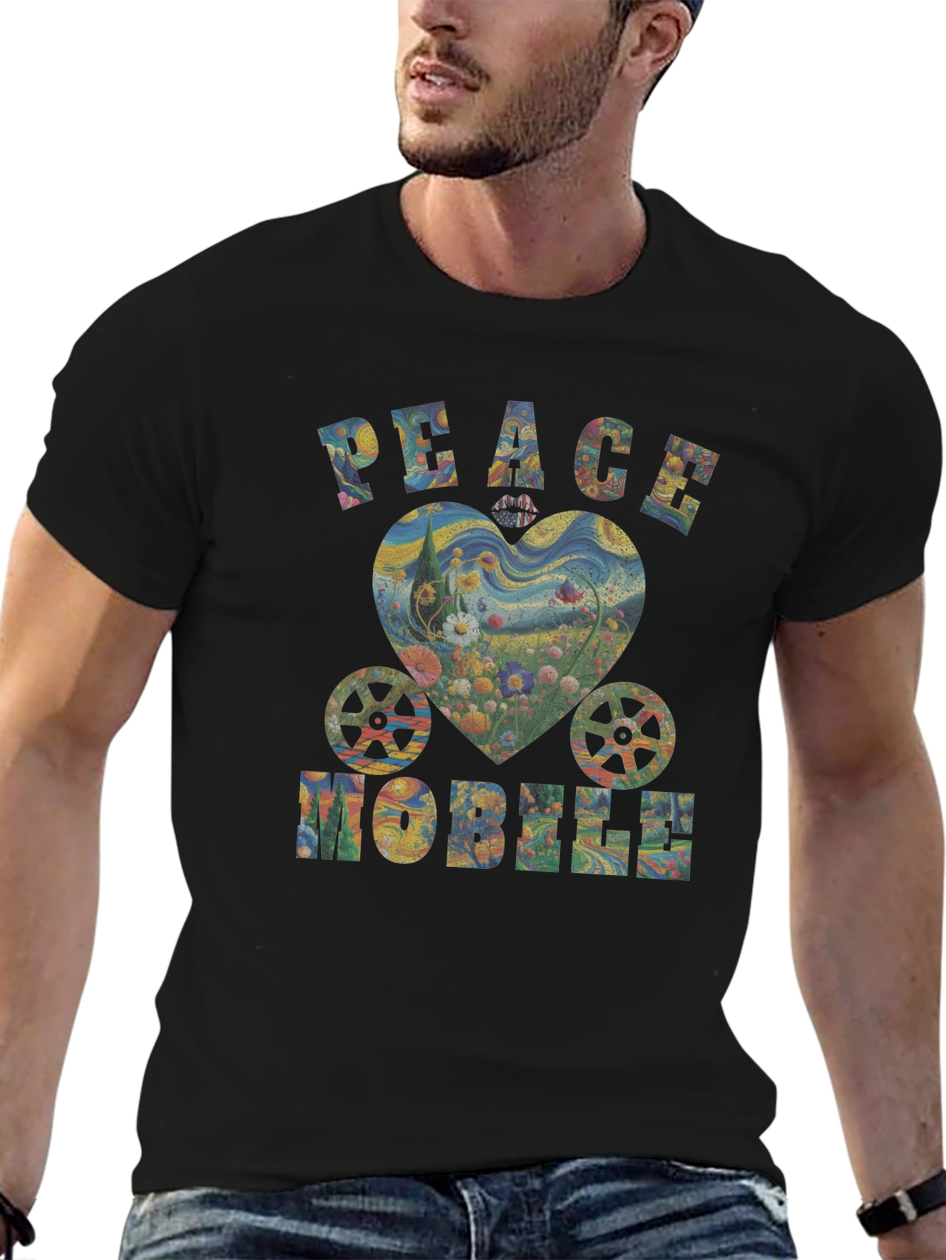 Peace Mobile Graphic Tee