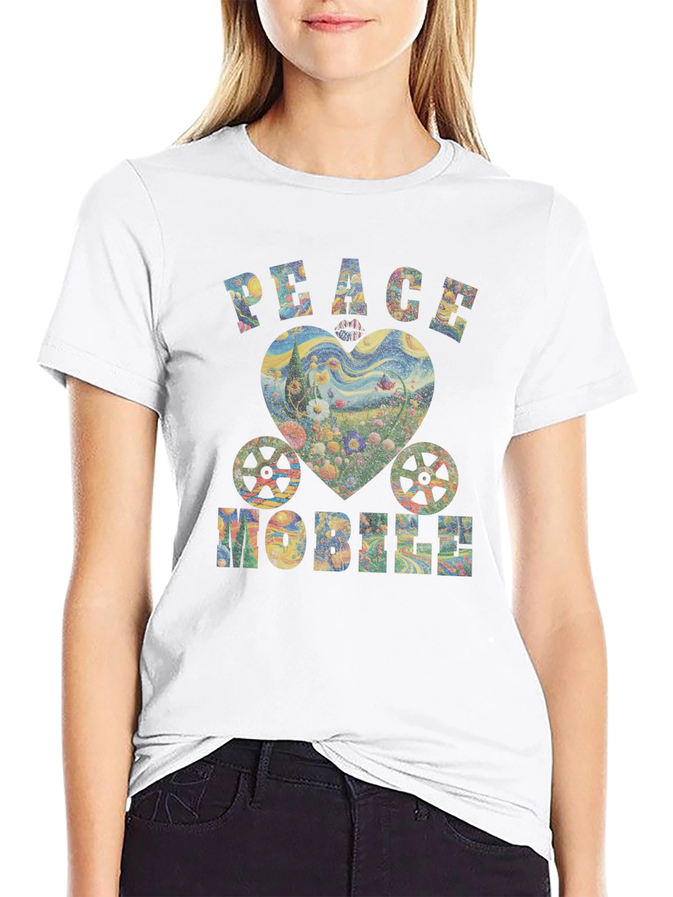 Peace Mobile Graphic Tee