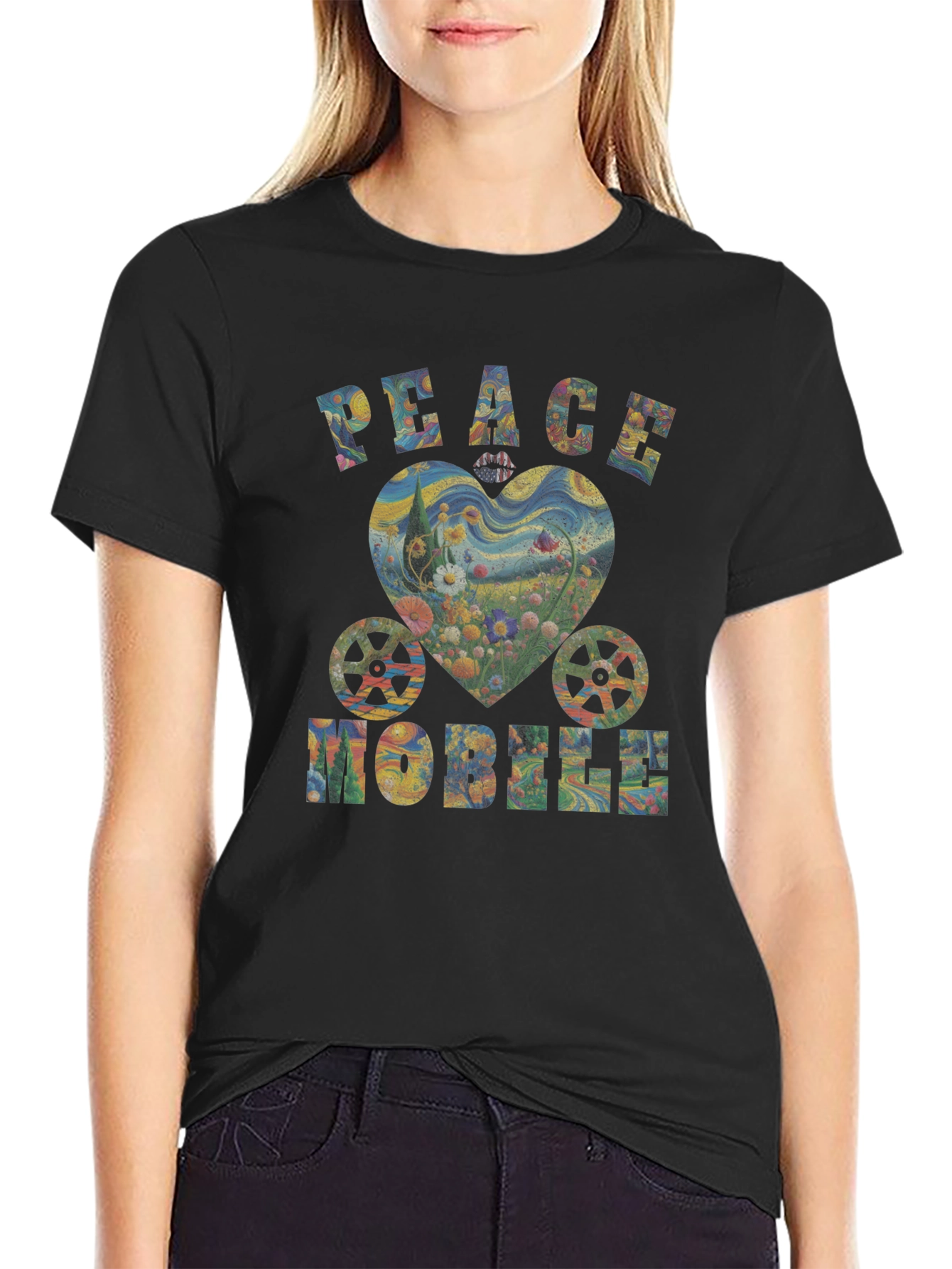 Peace Mobile Graphic Tee