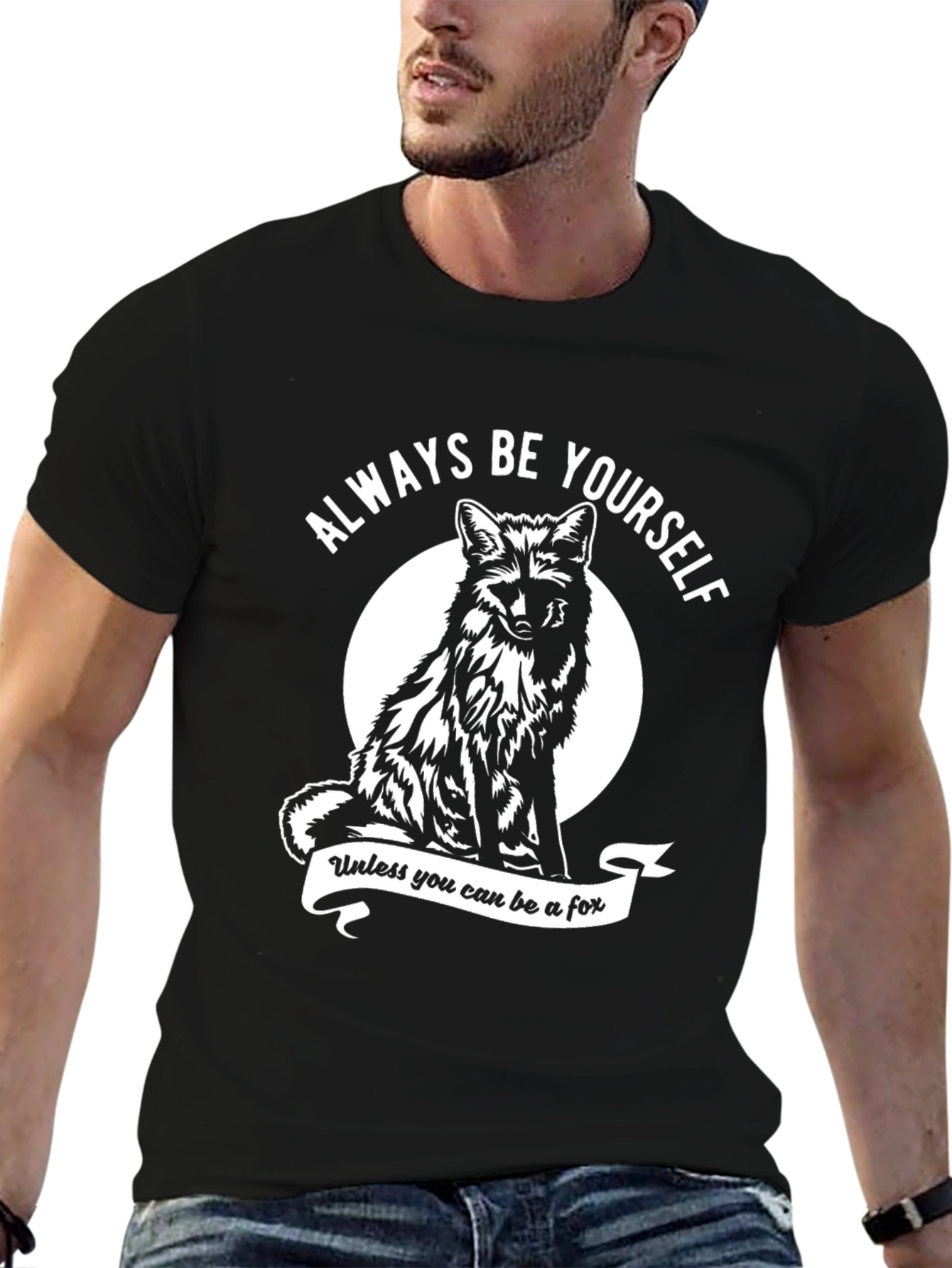 Always Be Yourself Fox Graphic Tee