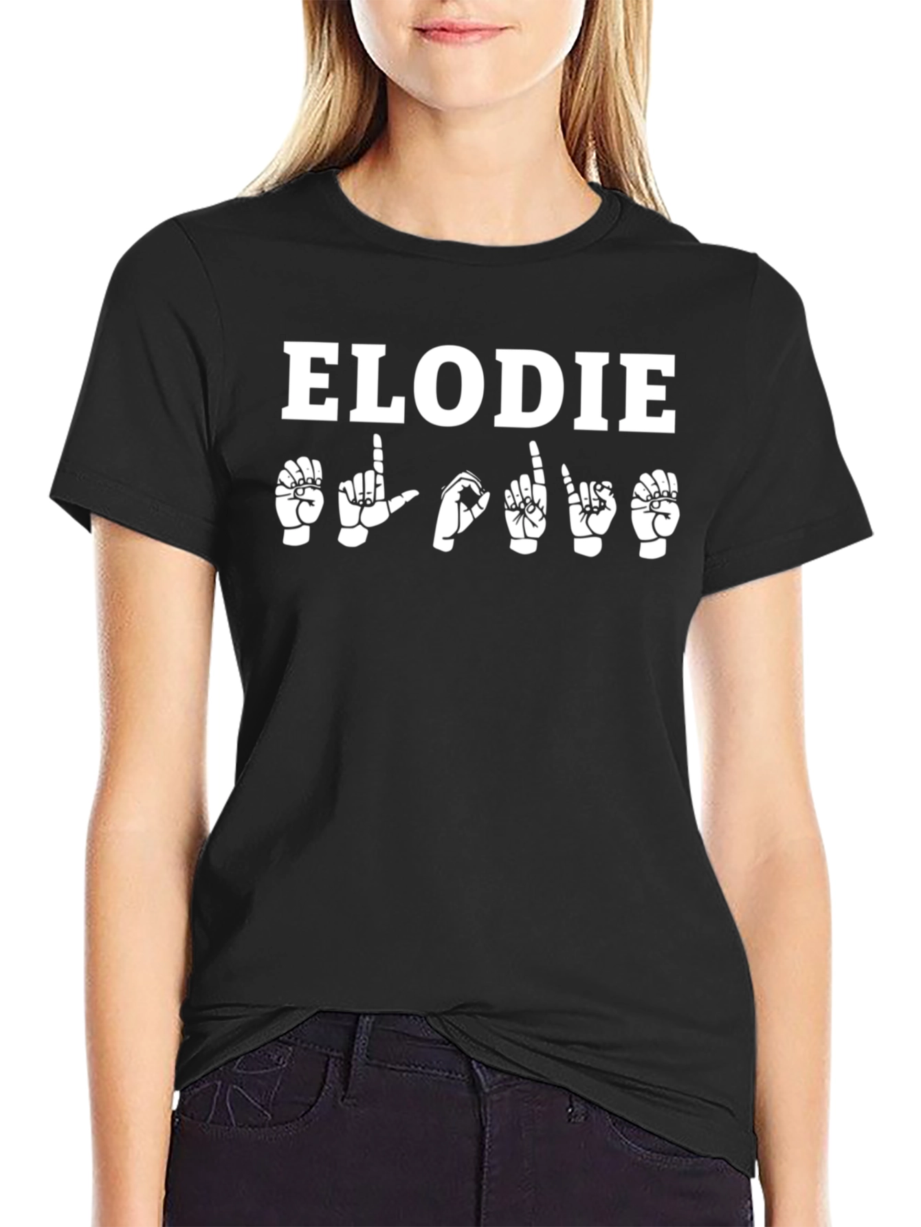 Elodie Sign Language T-Shirt