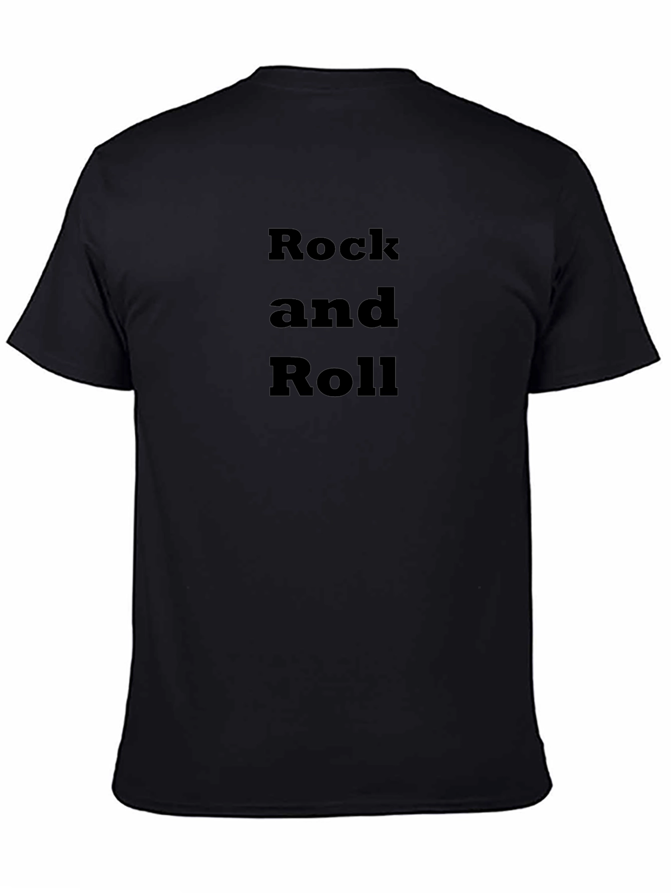 Rock and Roll Black T-Shirt
