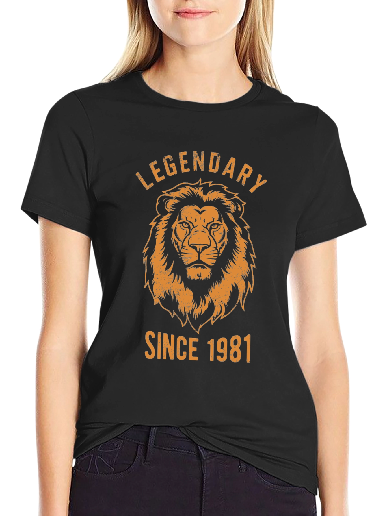 Legendary Since 1981 Lion Graphic T-Shirt