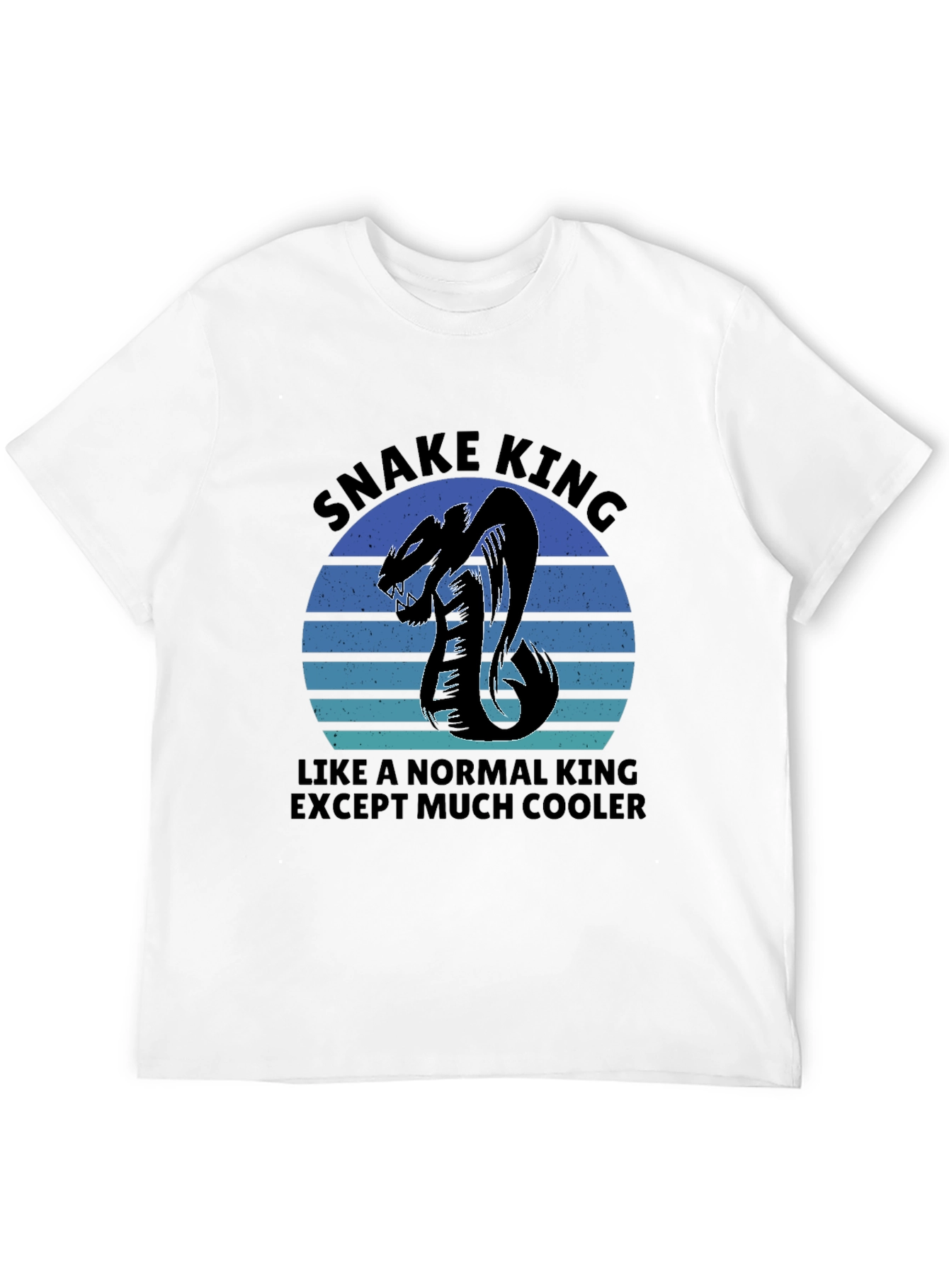 Snake King Cool Graphic Tee