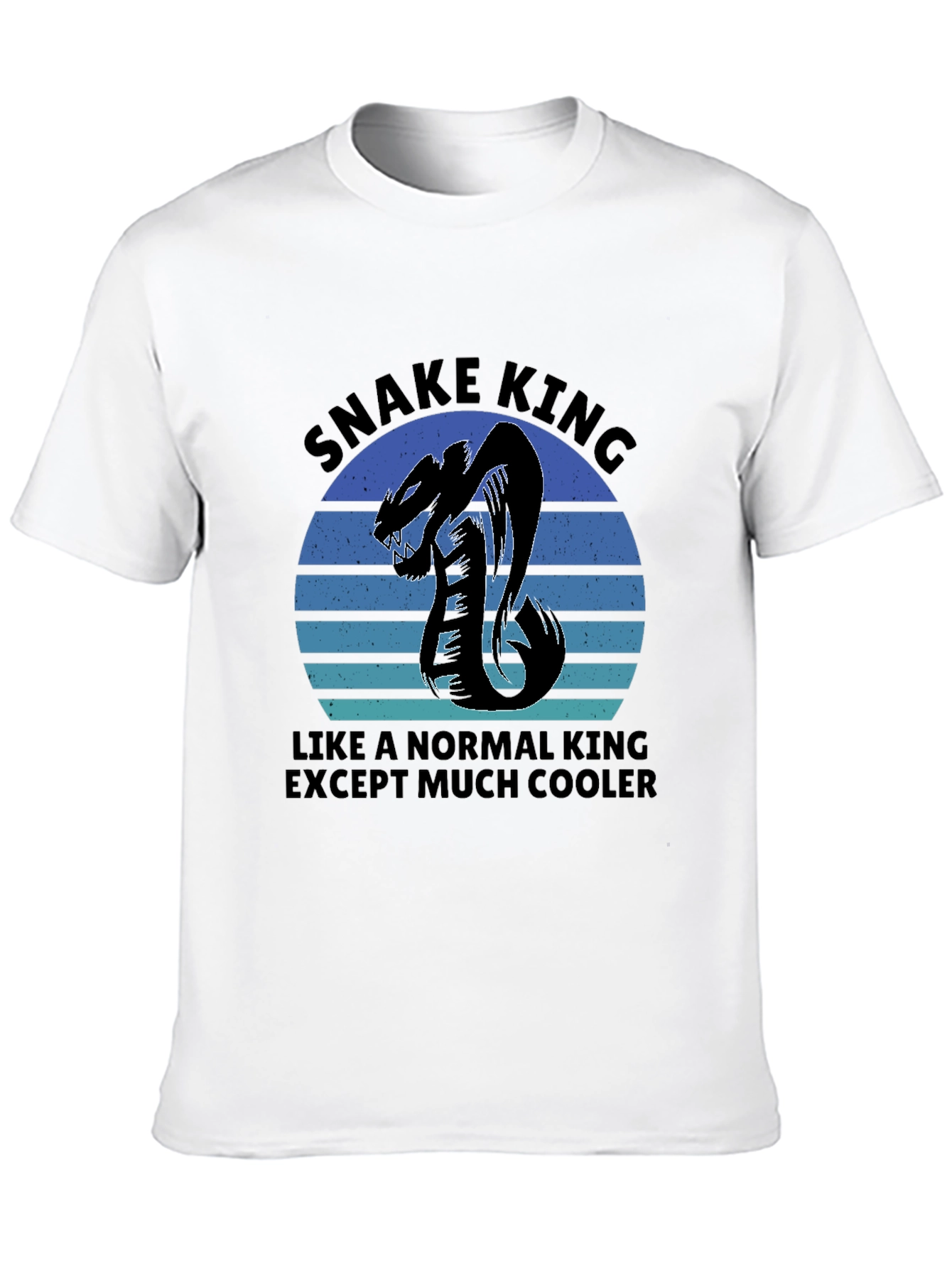 Snake King Cool Graphic Tee