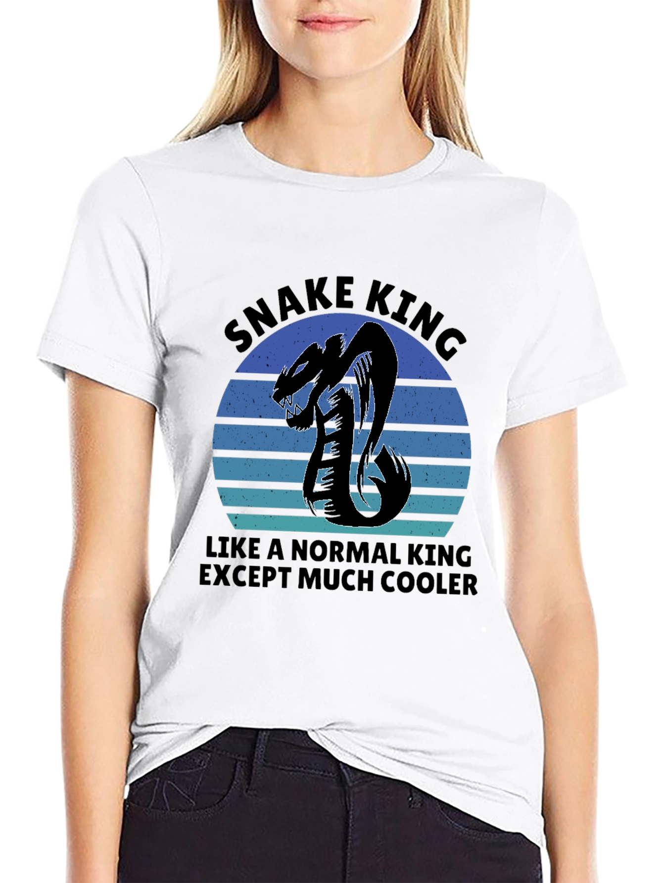 Snake King Cool Graphic Tee