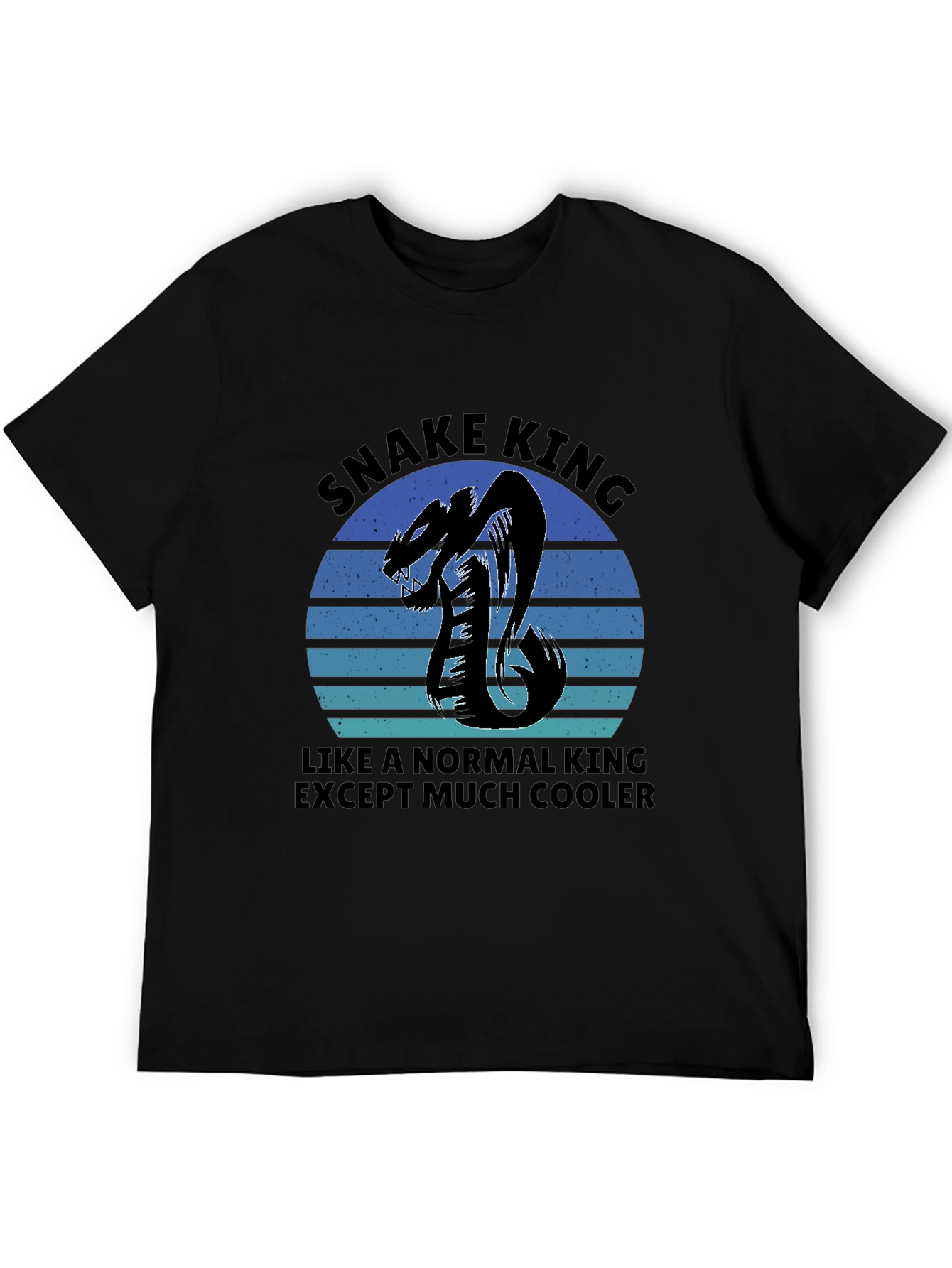 Snake King Cool Graphic Tee