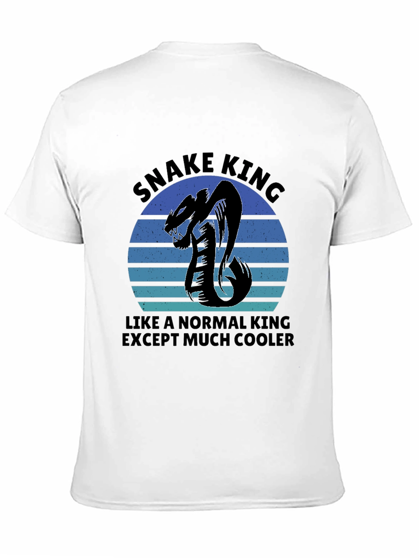 Snake King Cool Graphic Tee