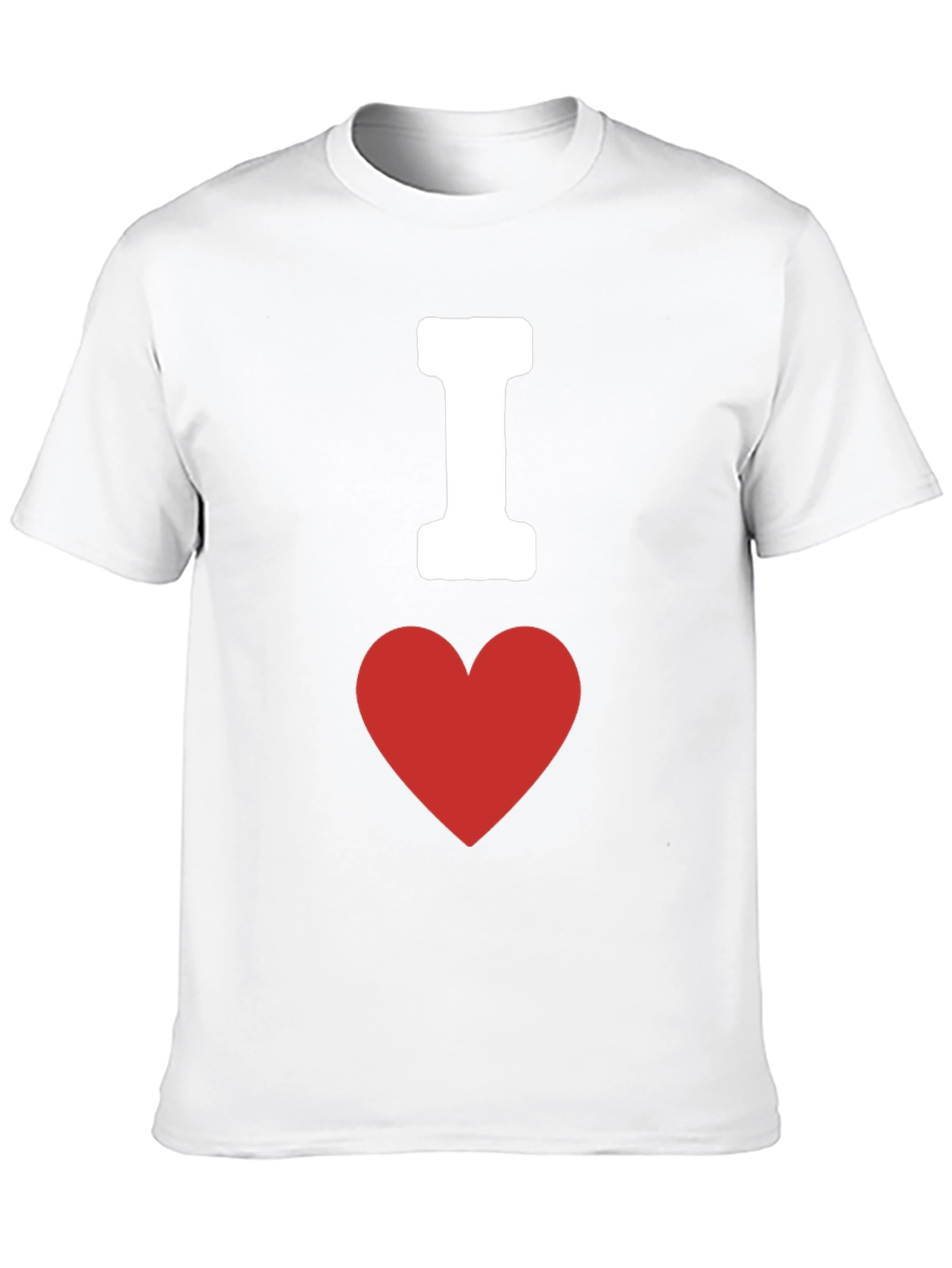 I Heart Love Graphic Tee - Black